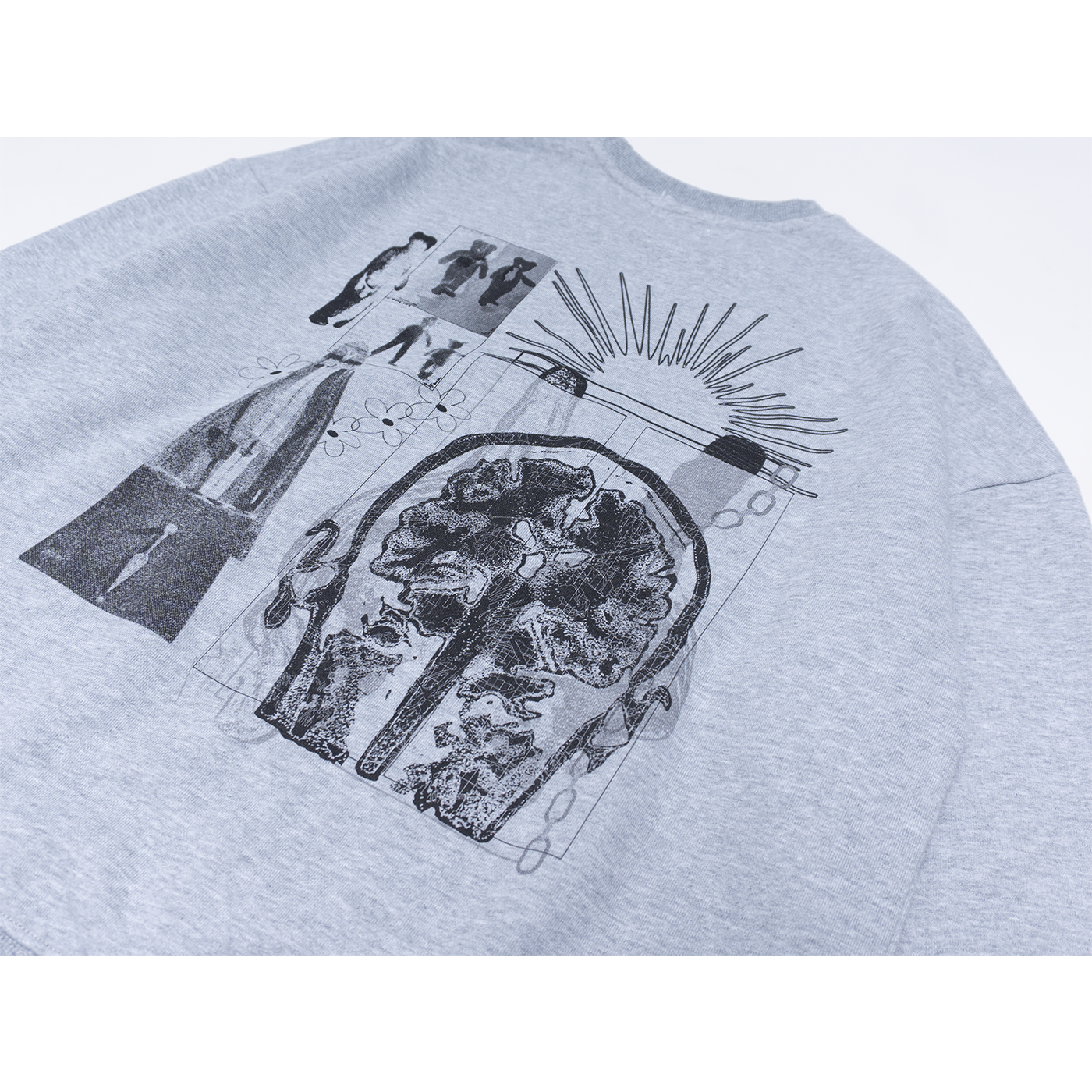 unused deafening silence sweat  light gray