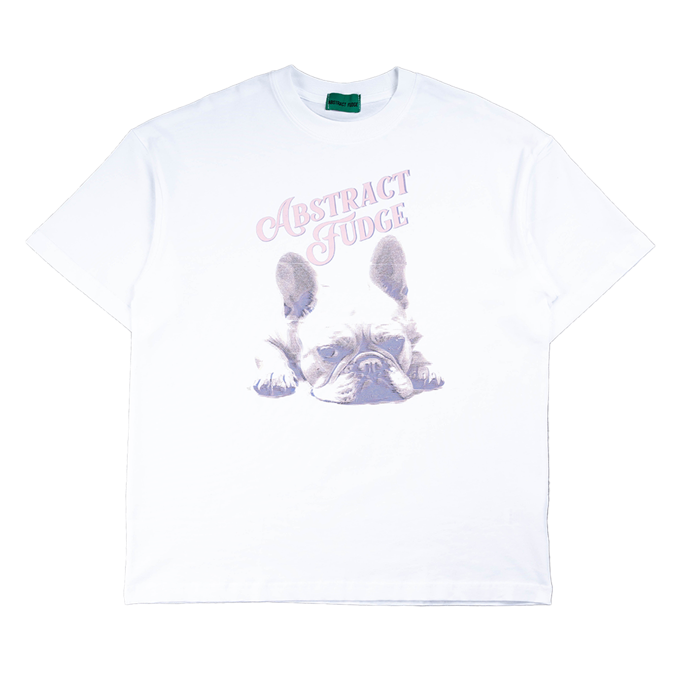 unused frenchbulldog Tee white 8.1oz