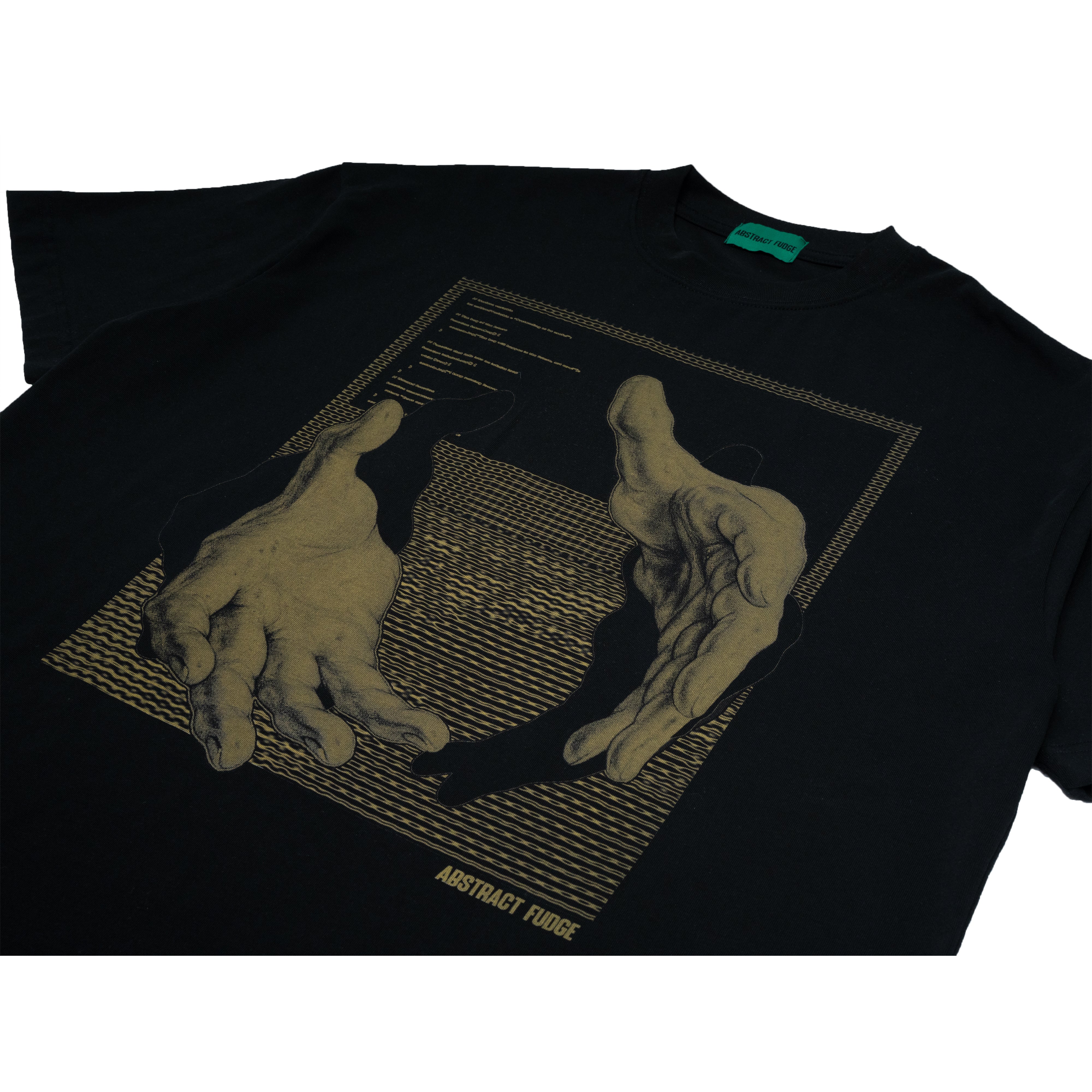 unused deafening silence AF Tee black 8.1oz