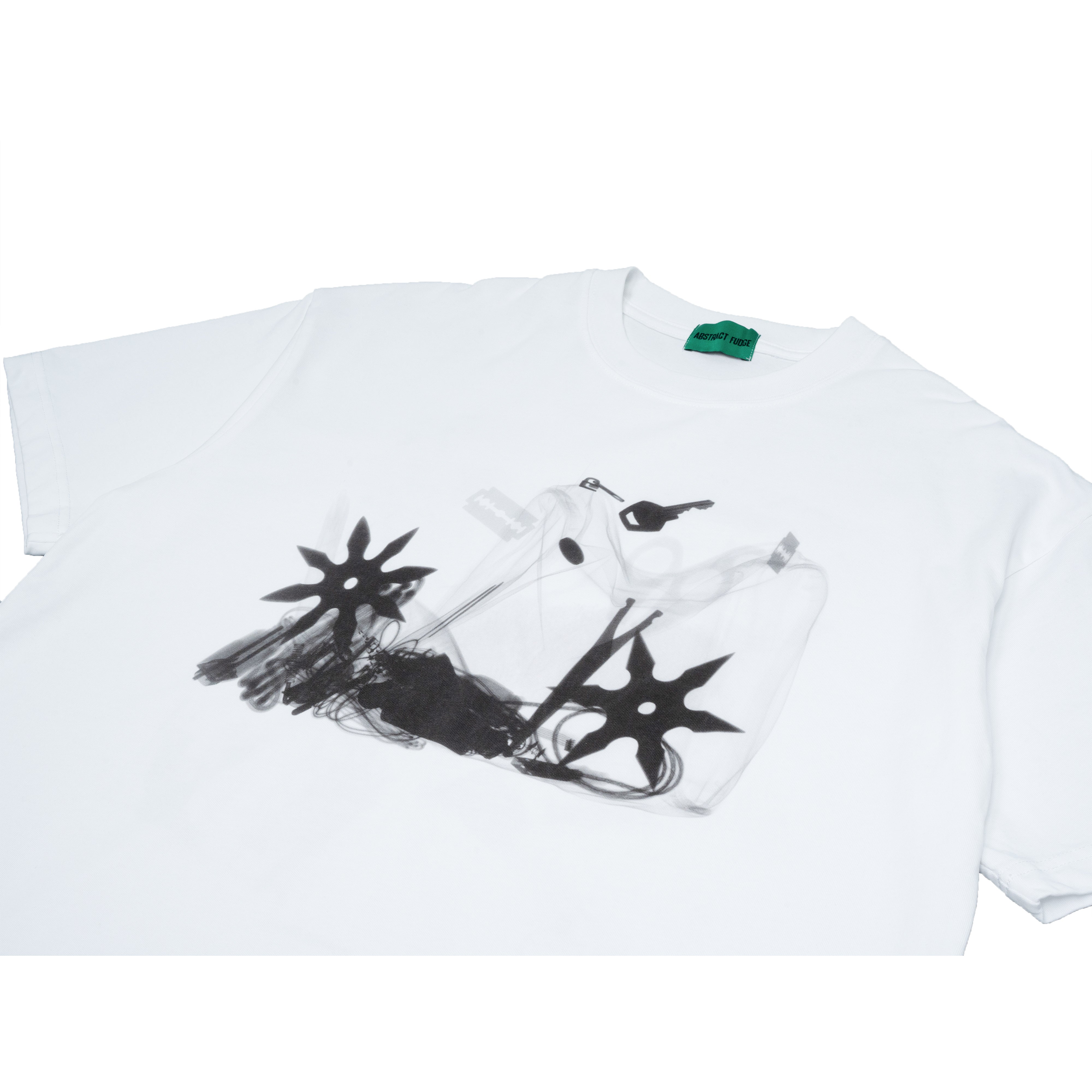 unused X-Ray AF Tee white 8.1oz