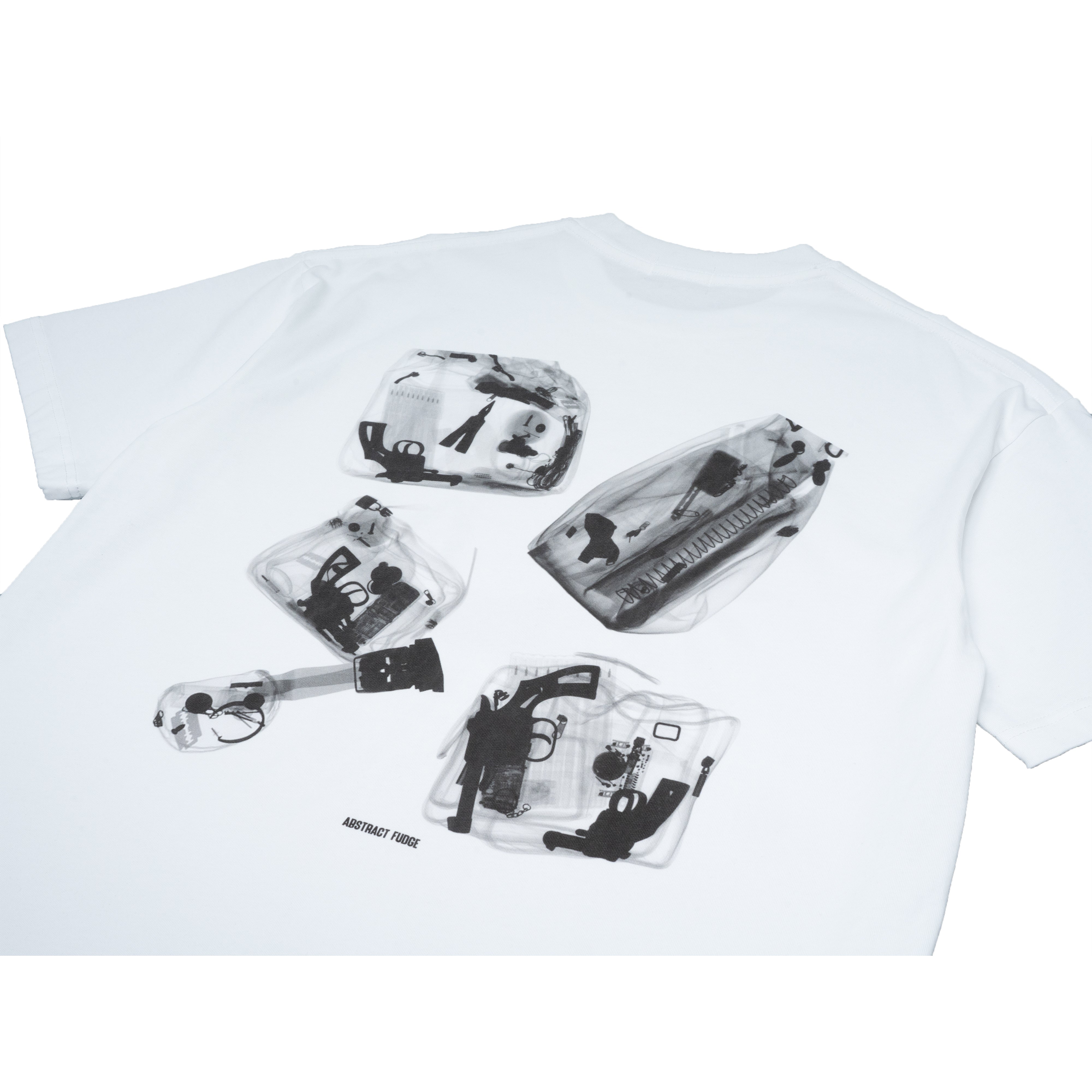 unused X-Ray AF Tee white 8.1oz