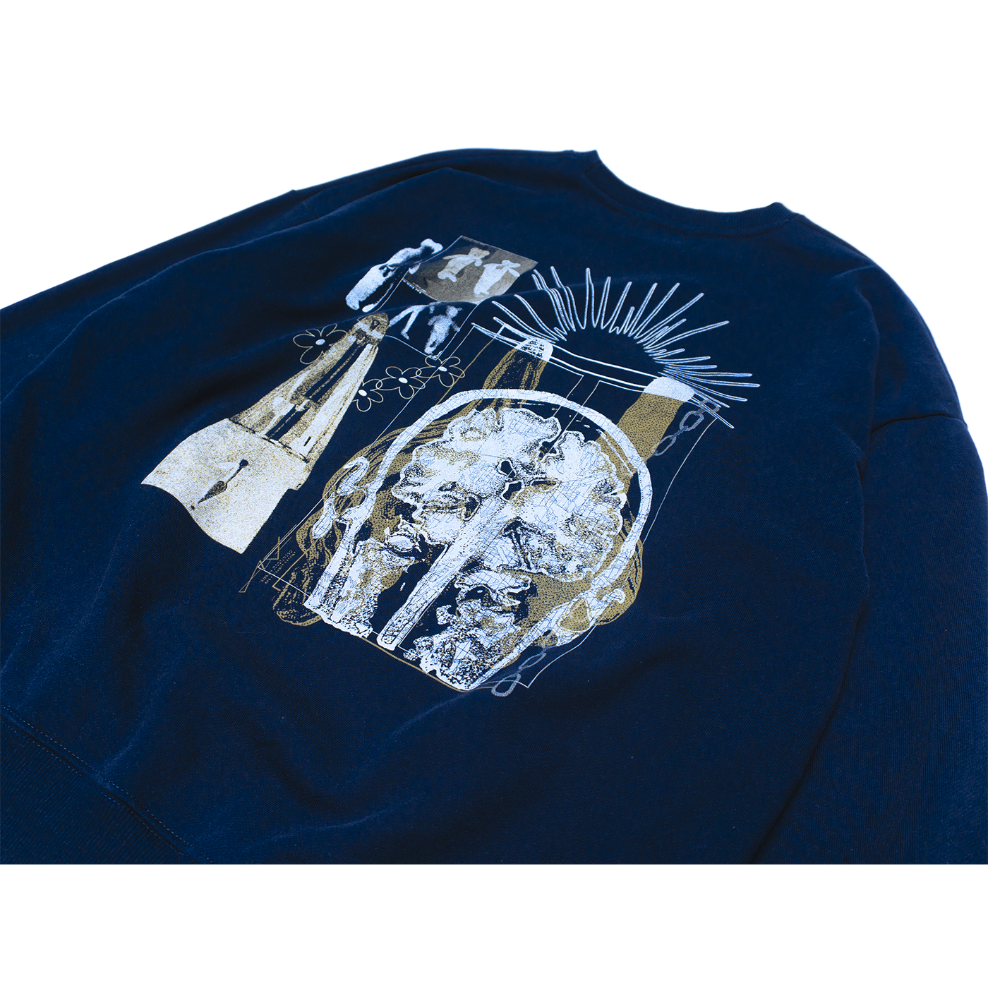 unused deafening silence sweat navy