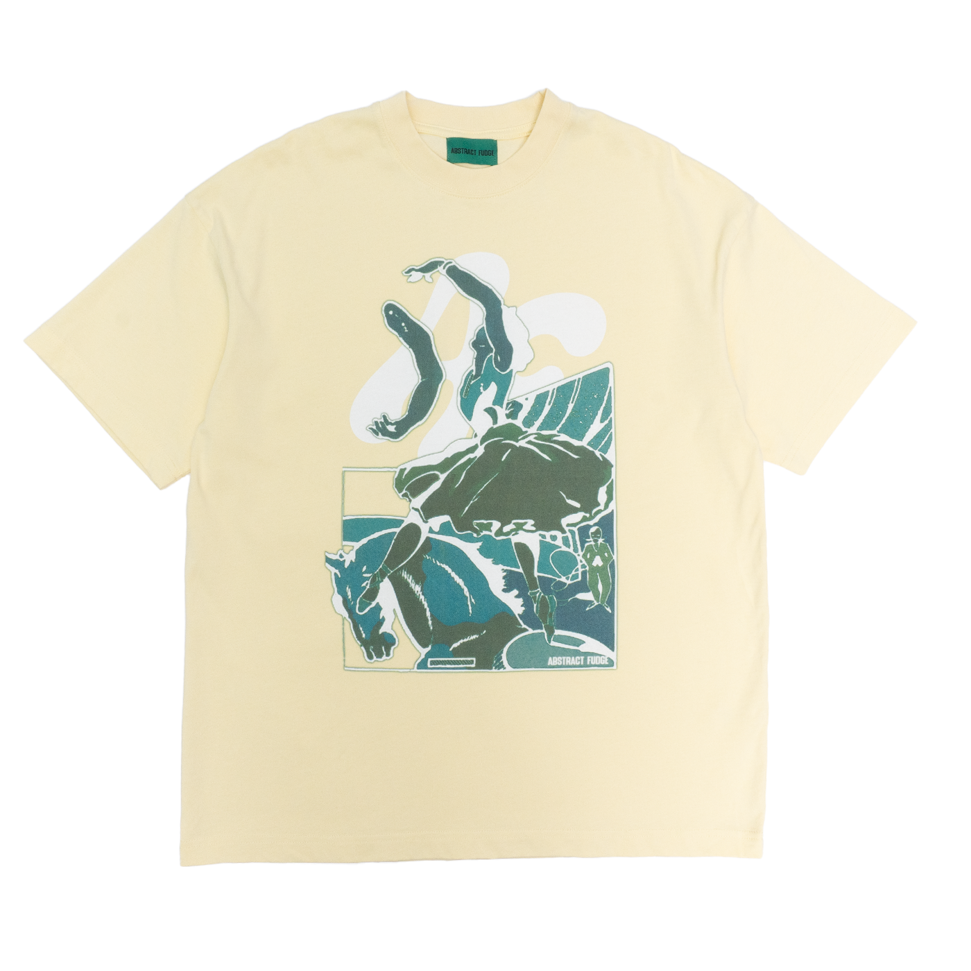 unused ballerina Tee light yellow 8.1oz