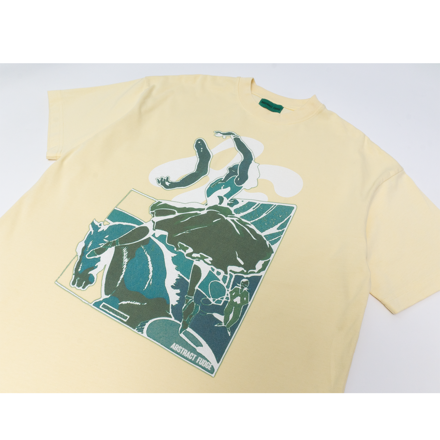 unused ballerina Tee light yellow 8.1oz