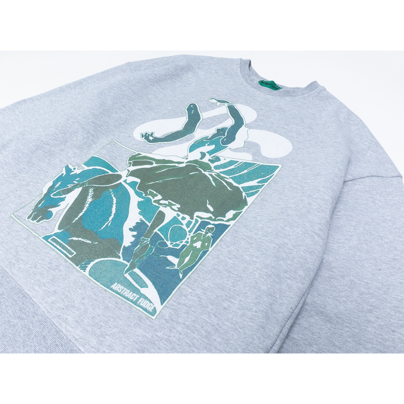 unused ballerina sweat light gray