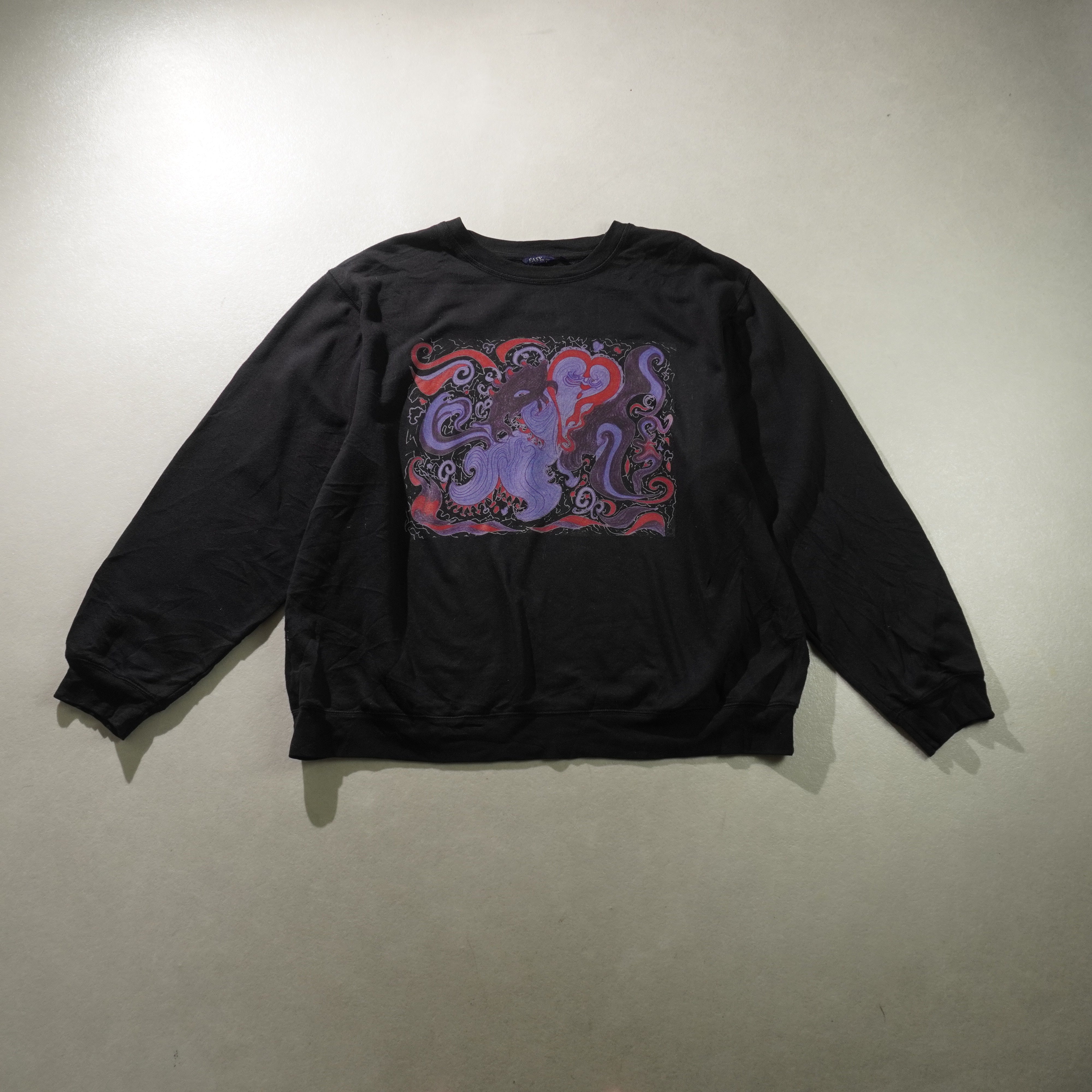 graphic sweat black size XXL