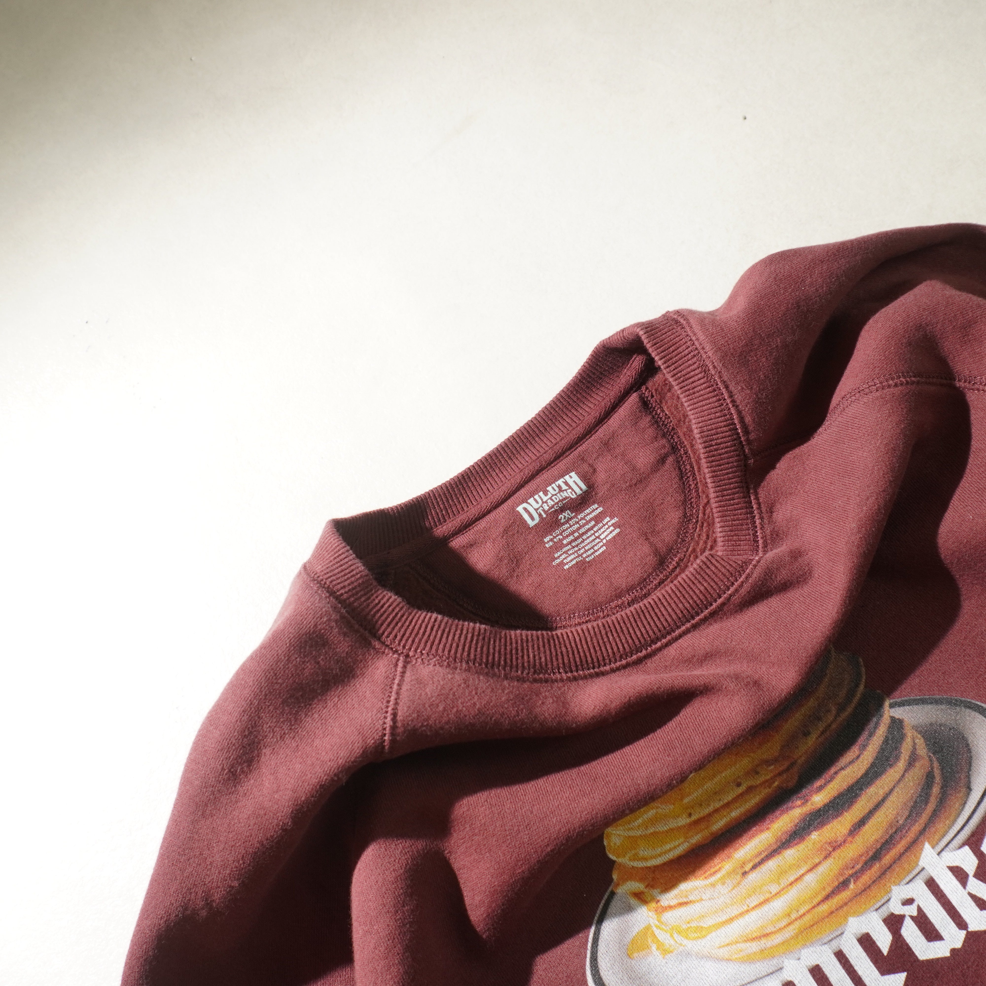 pancake sweat brown size 2XL