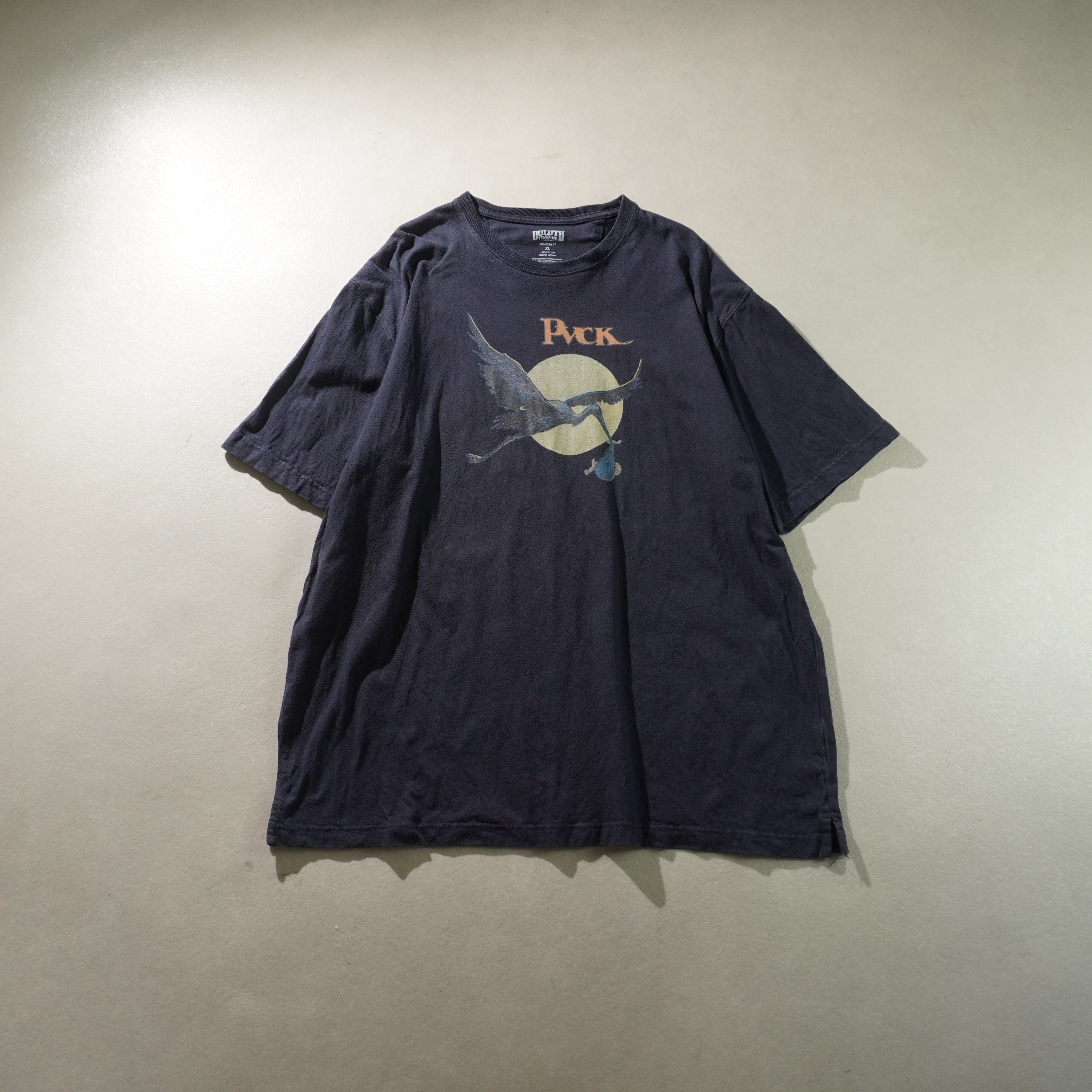 stork tee navy size XL