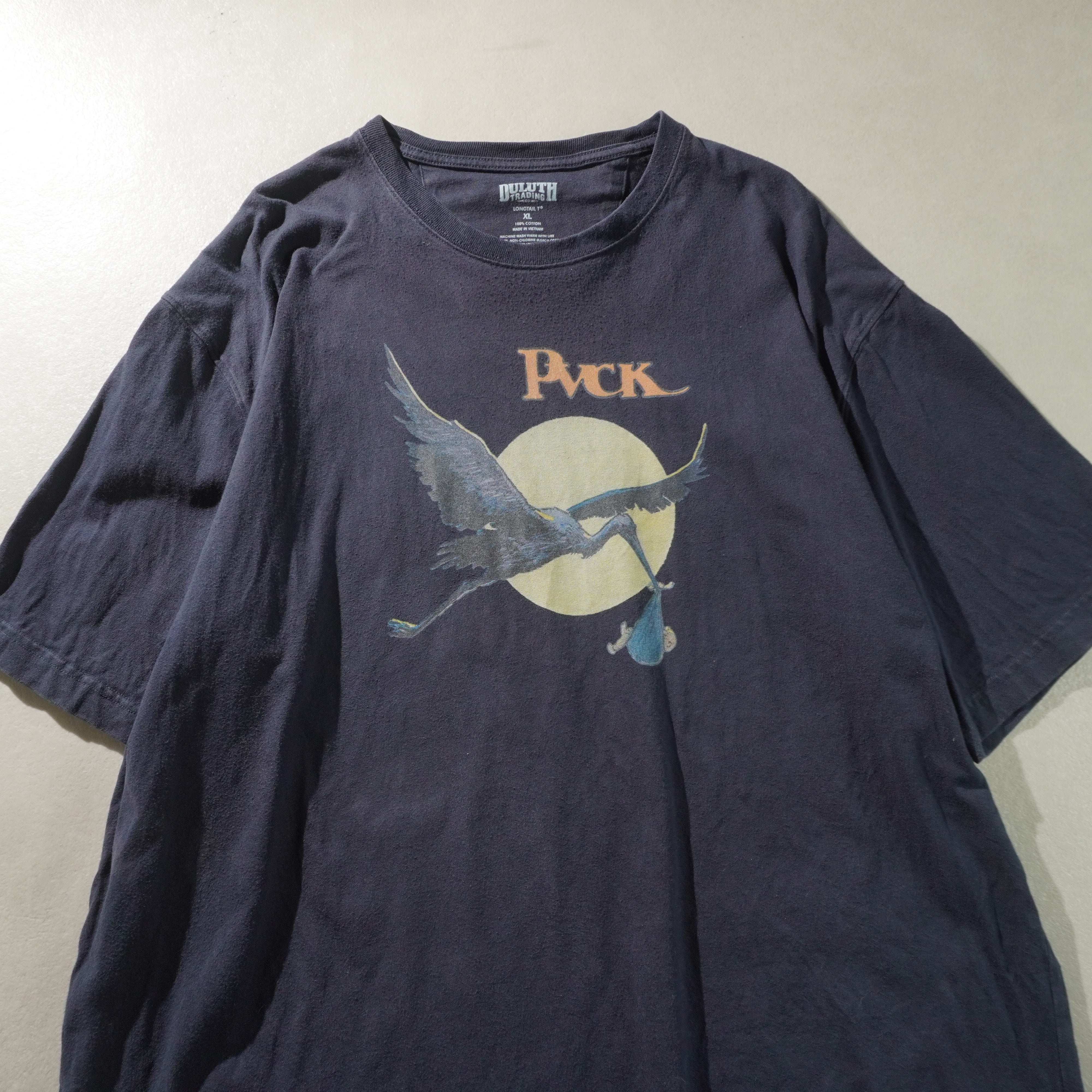 stork tee navy size XL