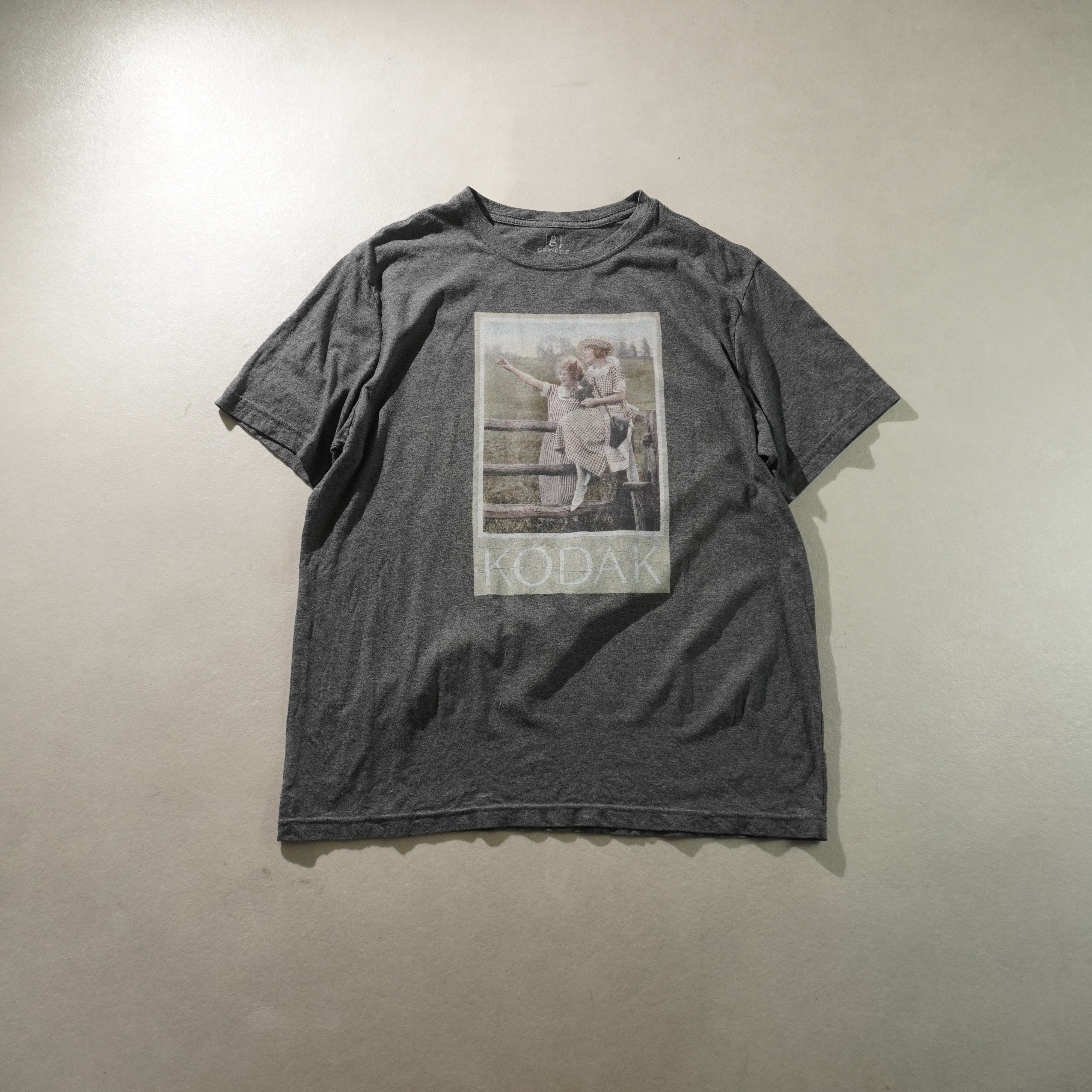 kodak tee light gray size L