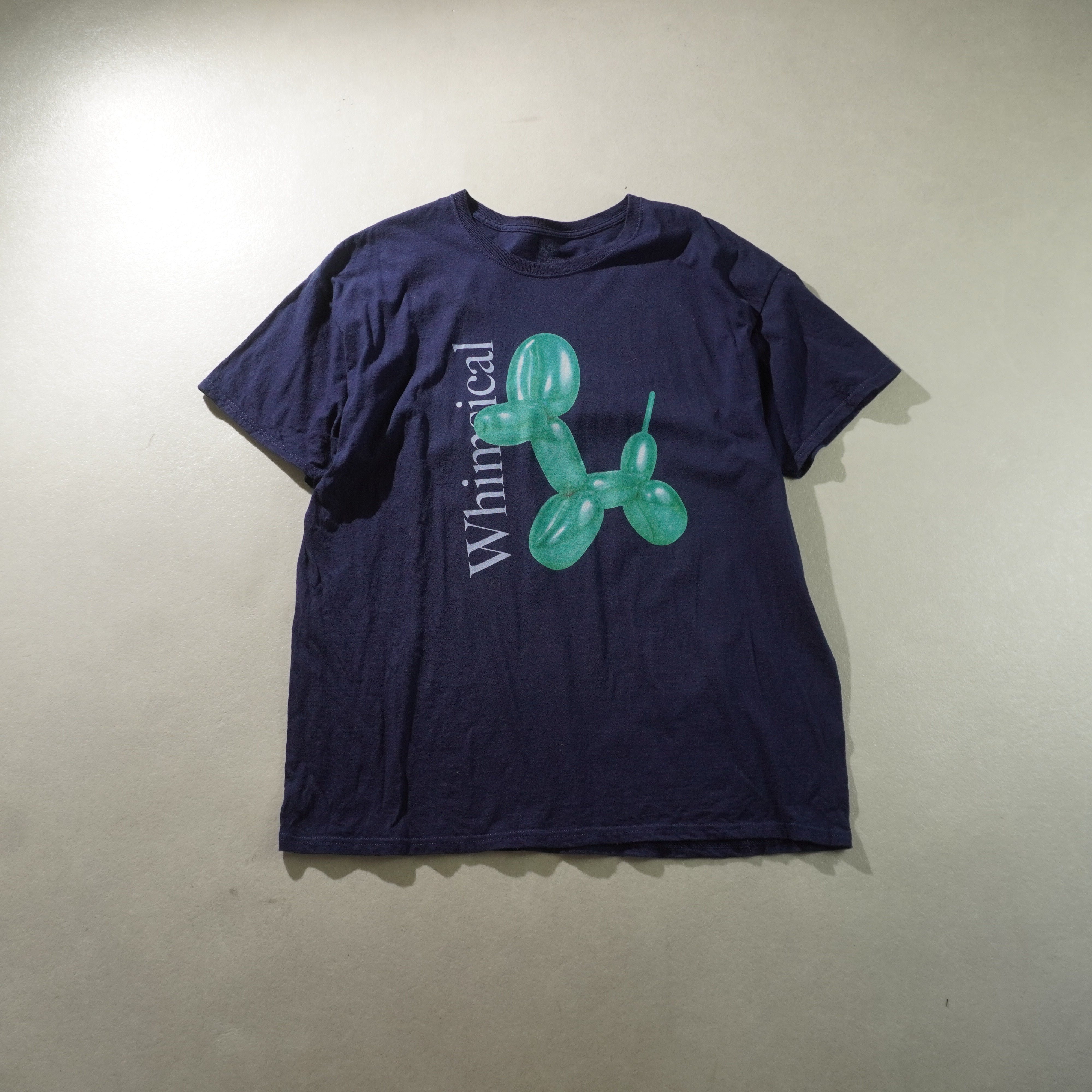 balloon dog tee navy size XL