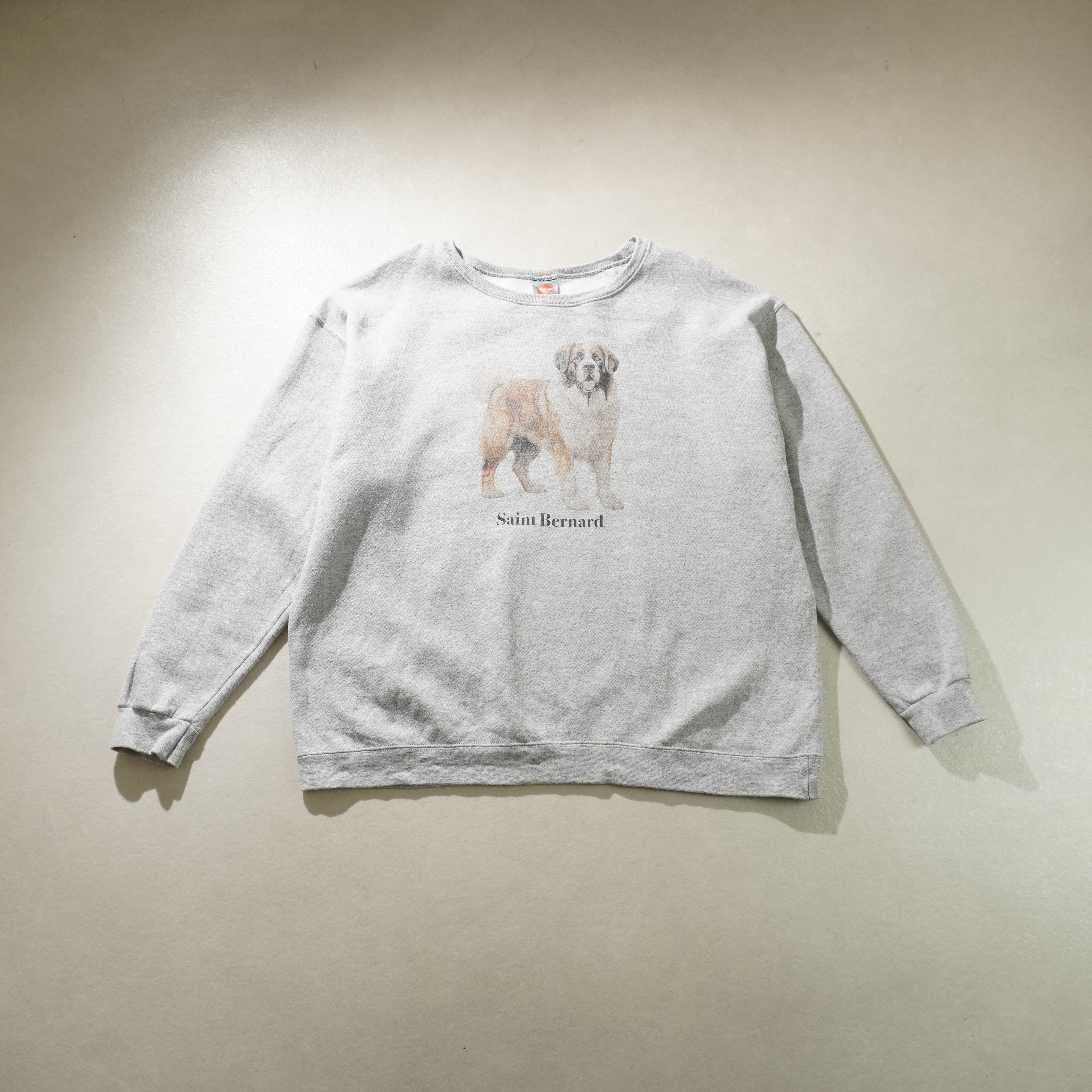 saint bernard sweat light gray size XL