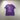 skeleton tee purple size L