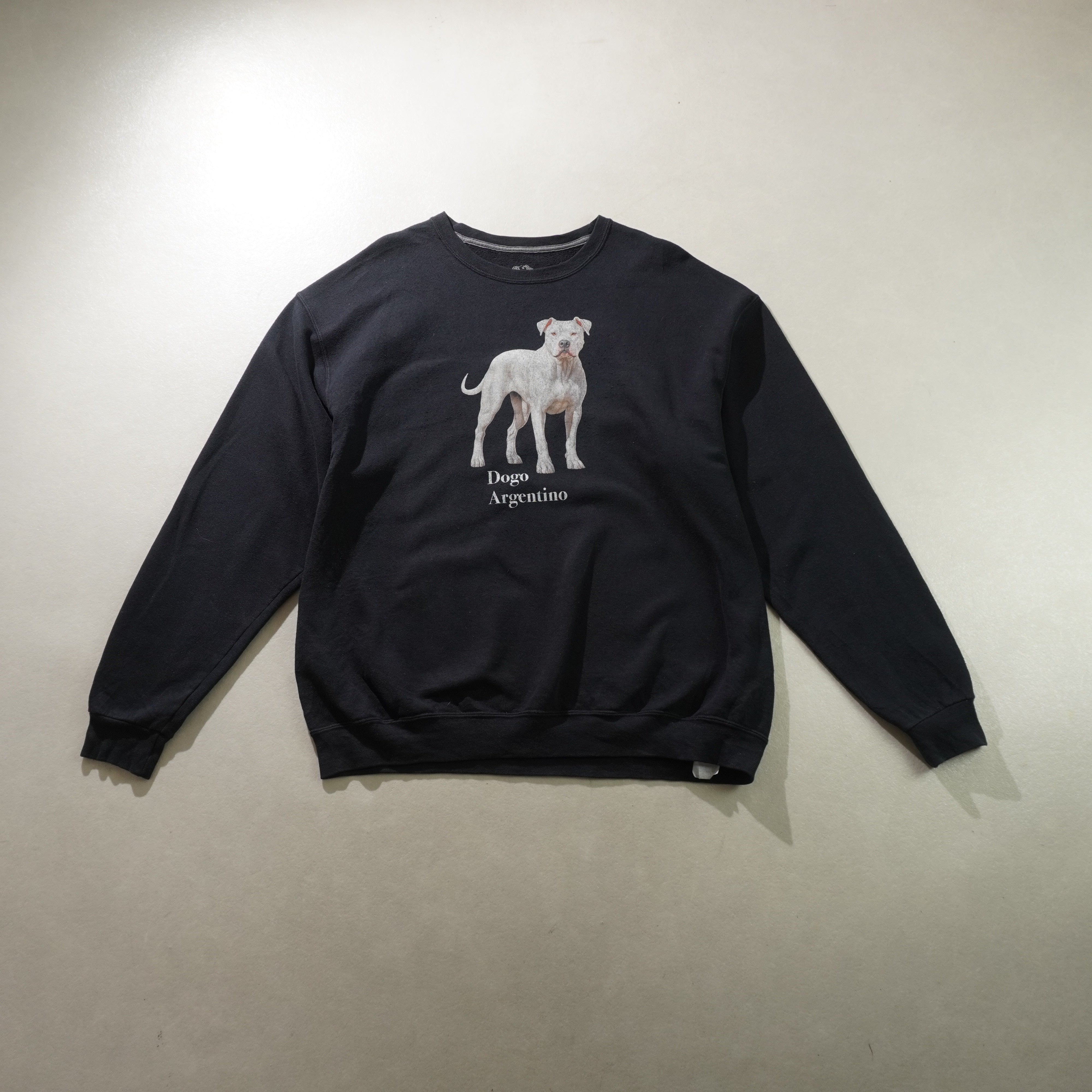 dogo argentino sweat black size XL