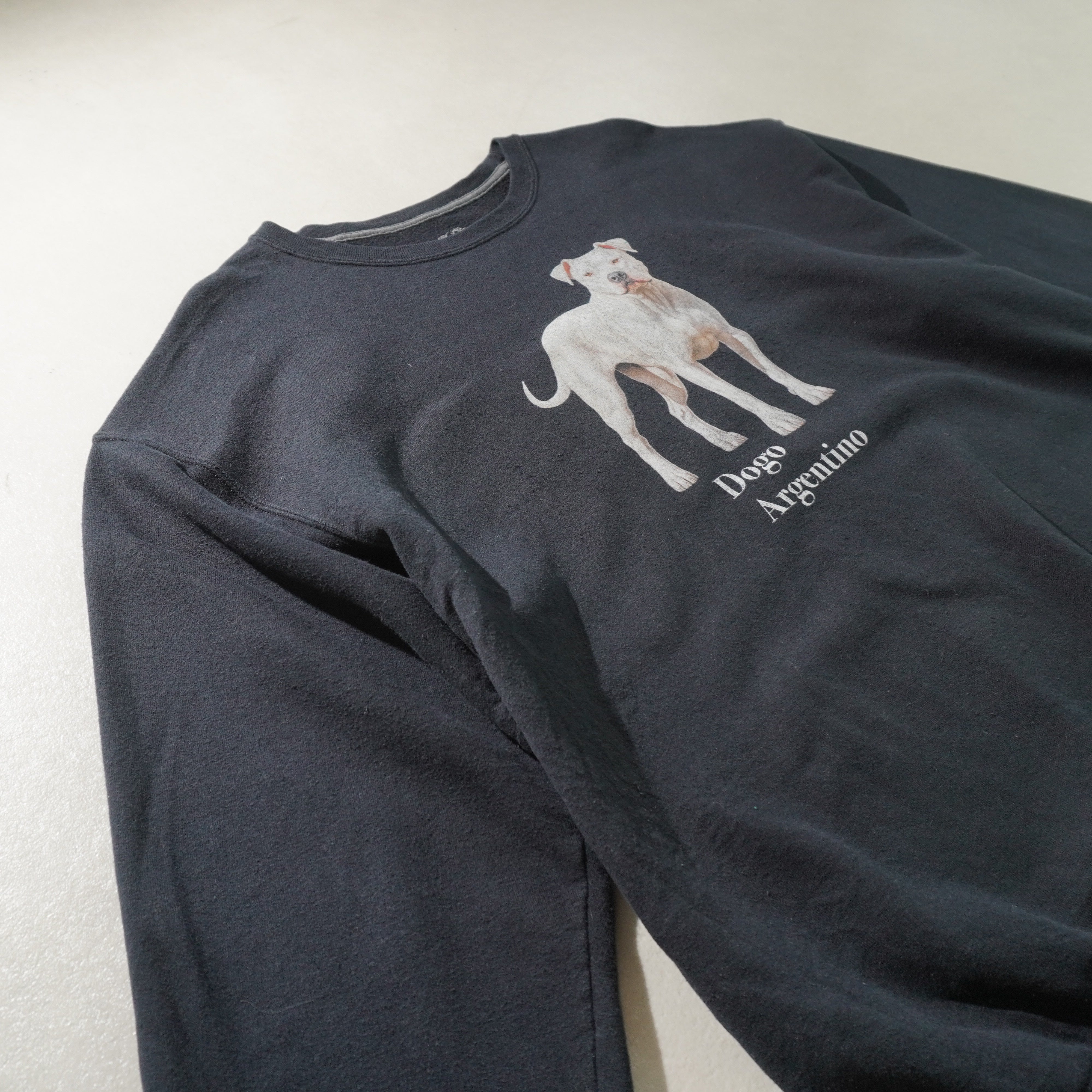 dogo argentino sweat black size XL