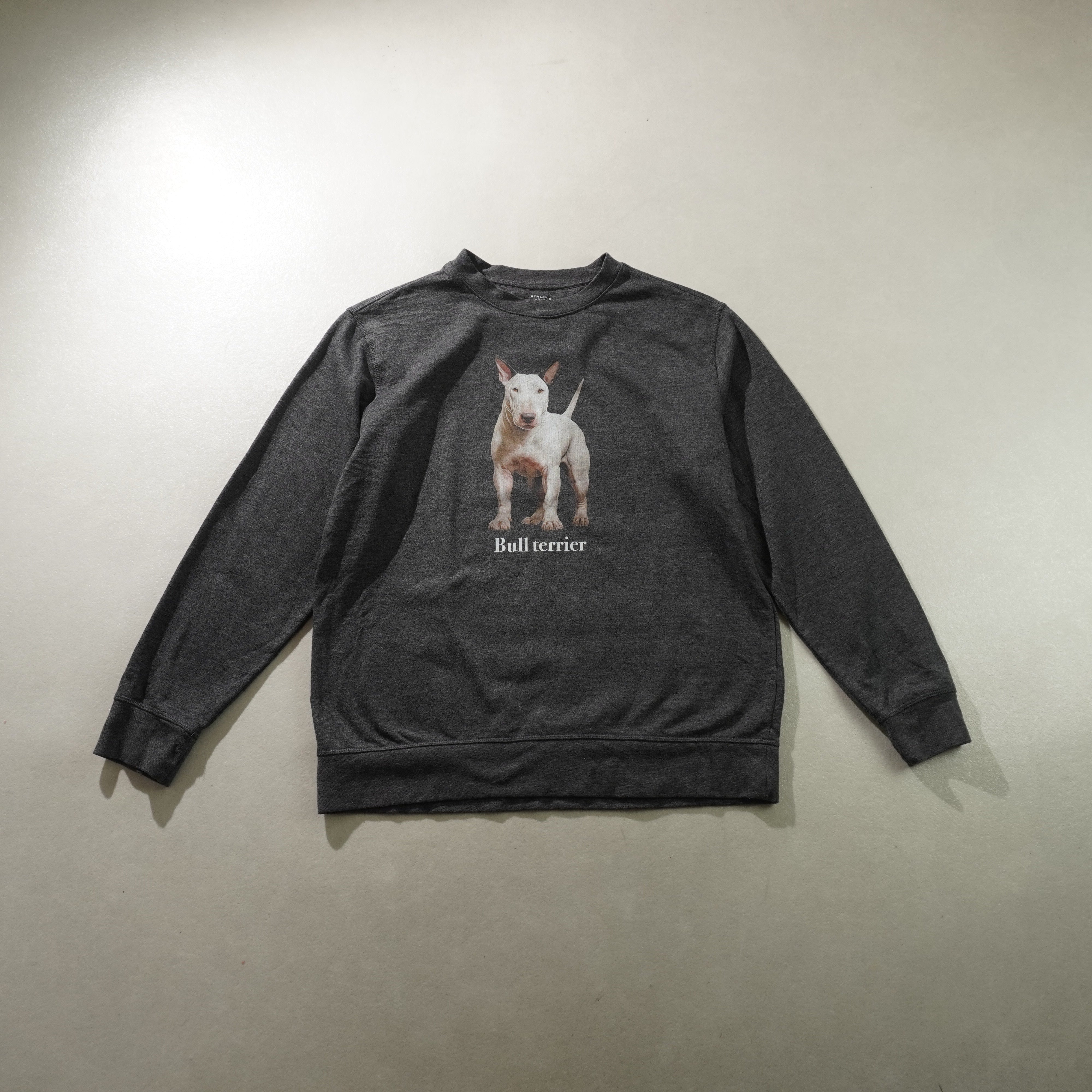 bull terrier sweat gray size M