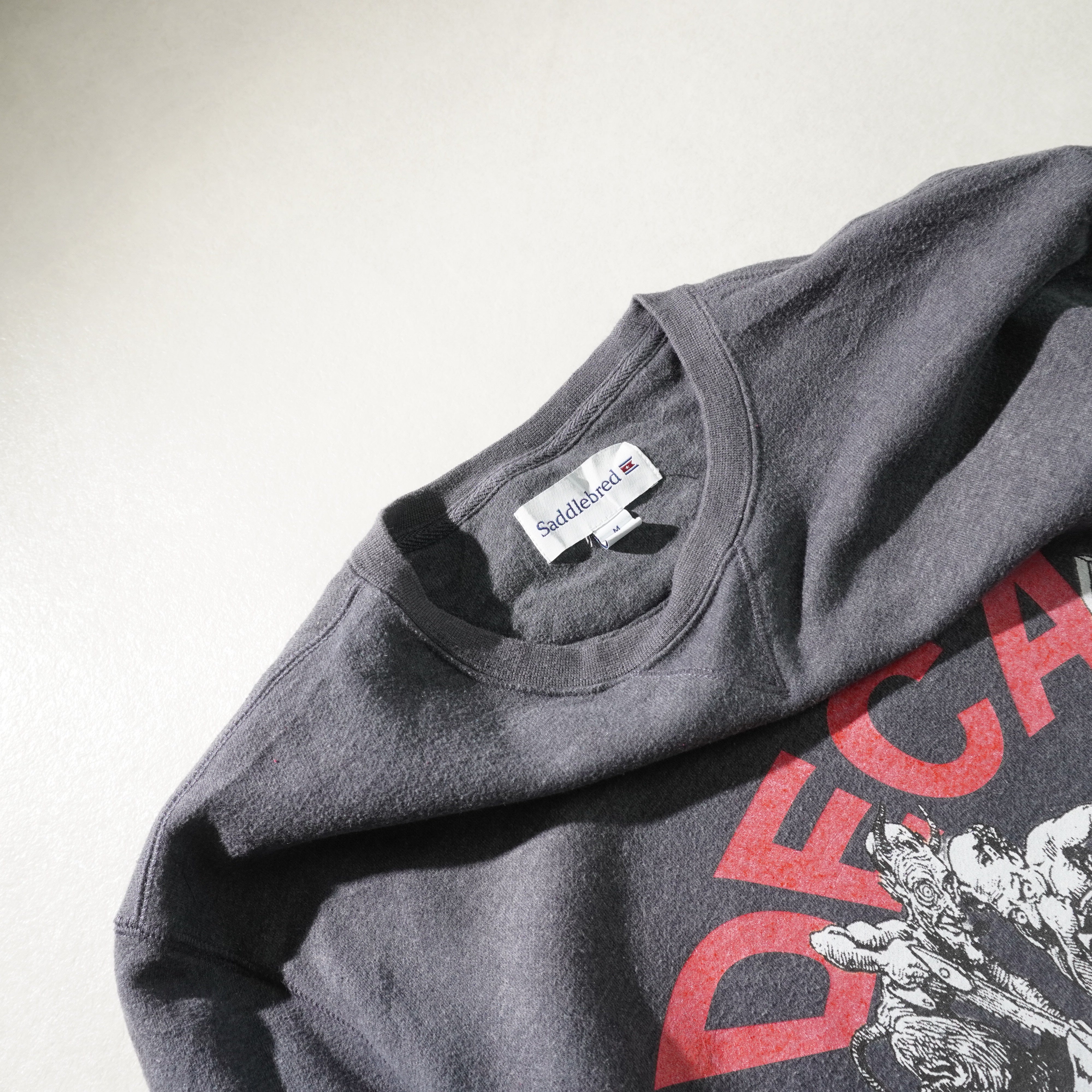 tooth decay sweat gray size M