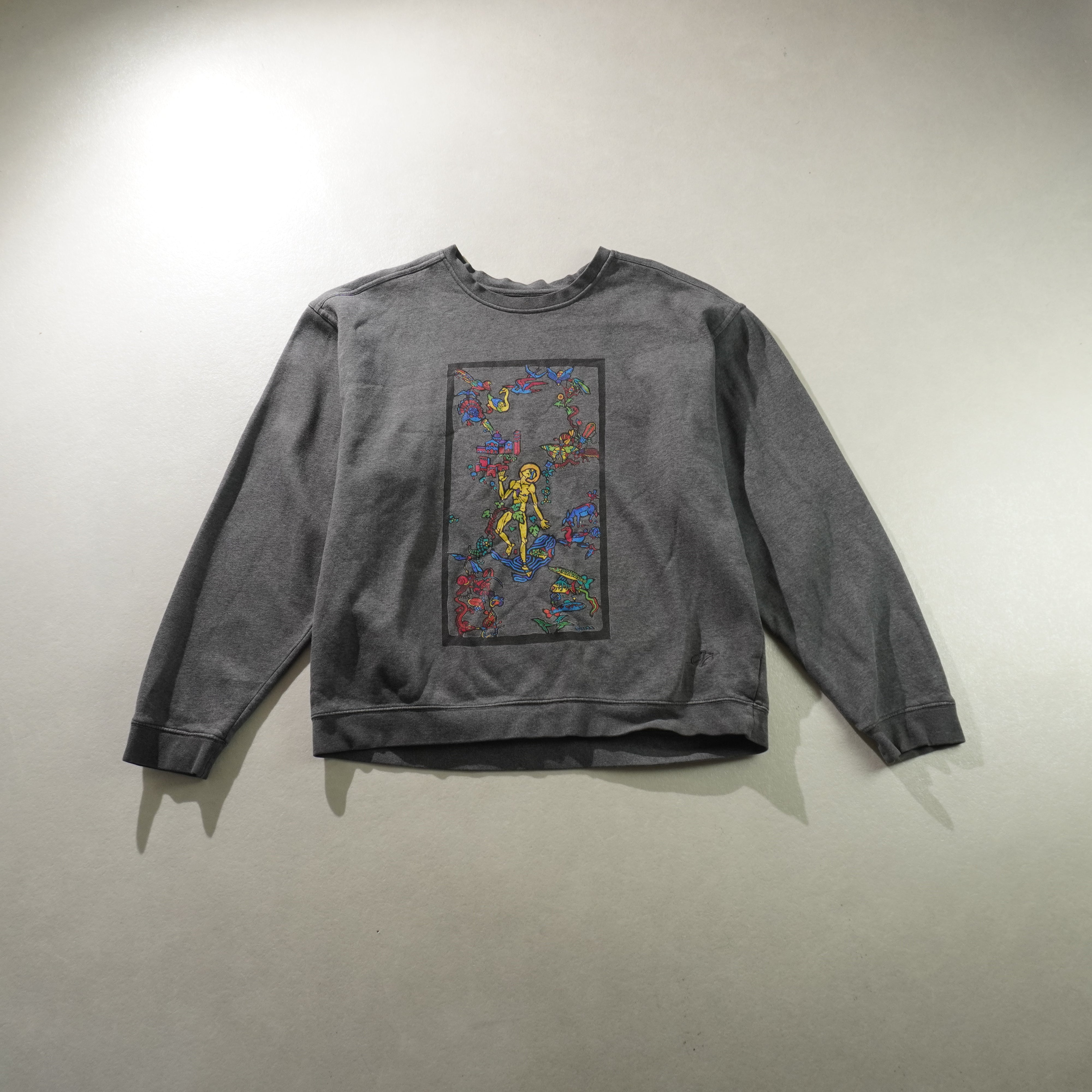 graphic sweat gray size XL