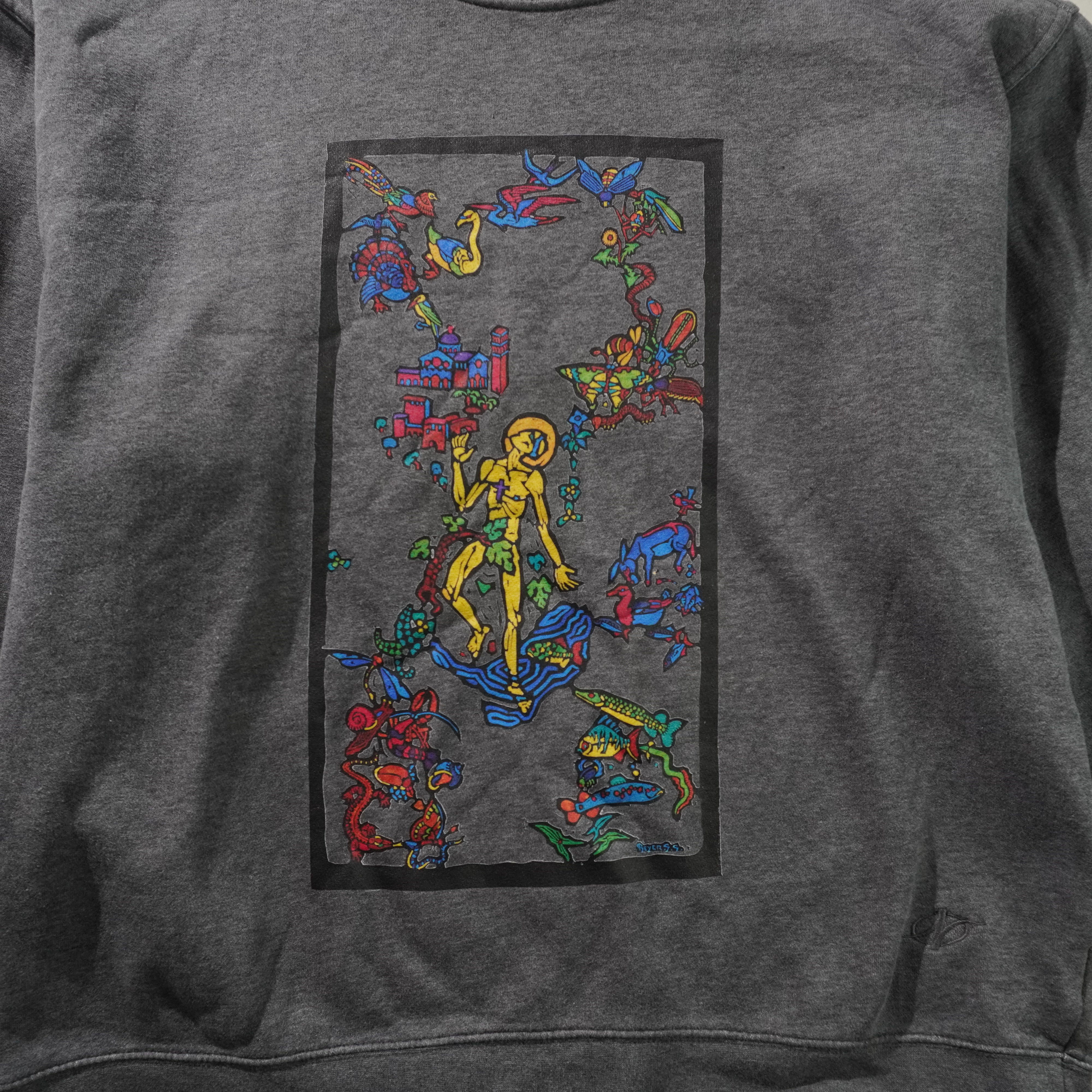 graphic sweat gray size XL