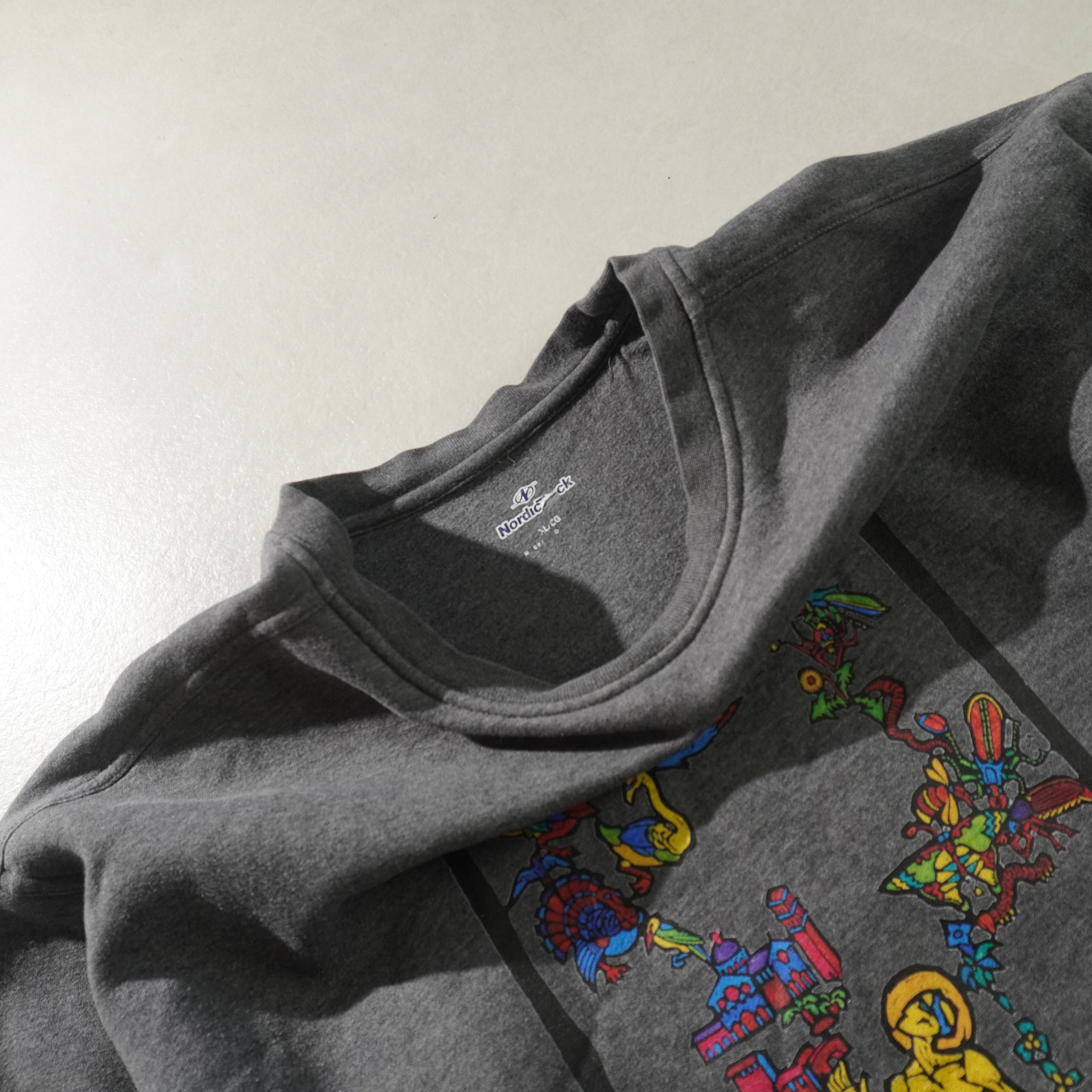 graphic sweat gray size XL