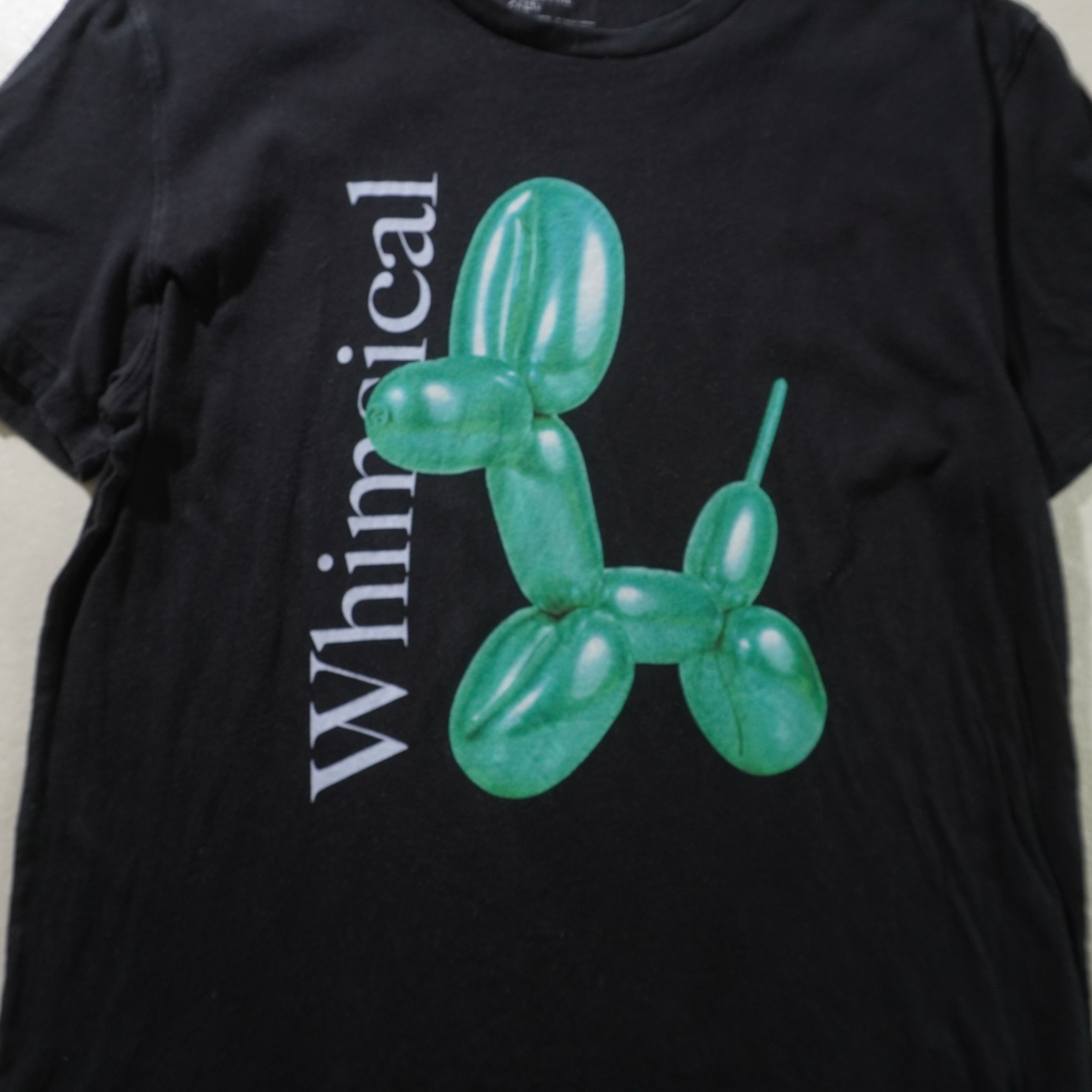 balloon dog tee black size M