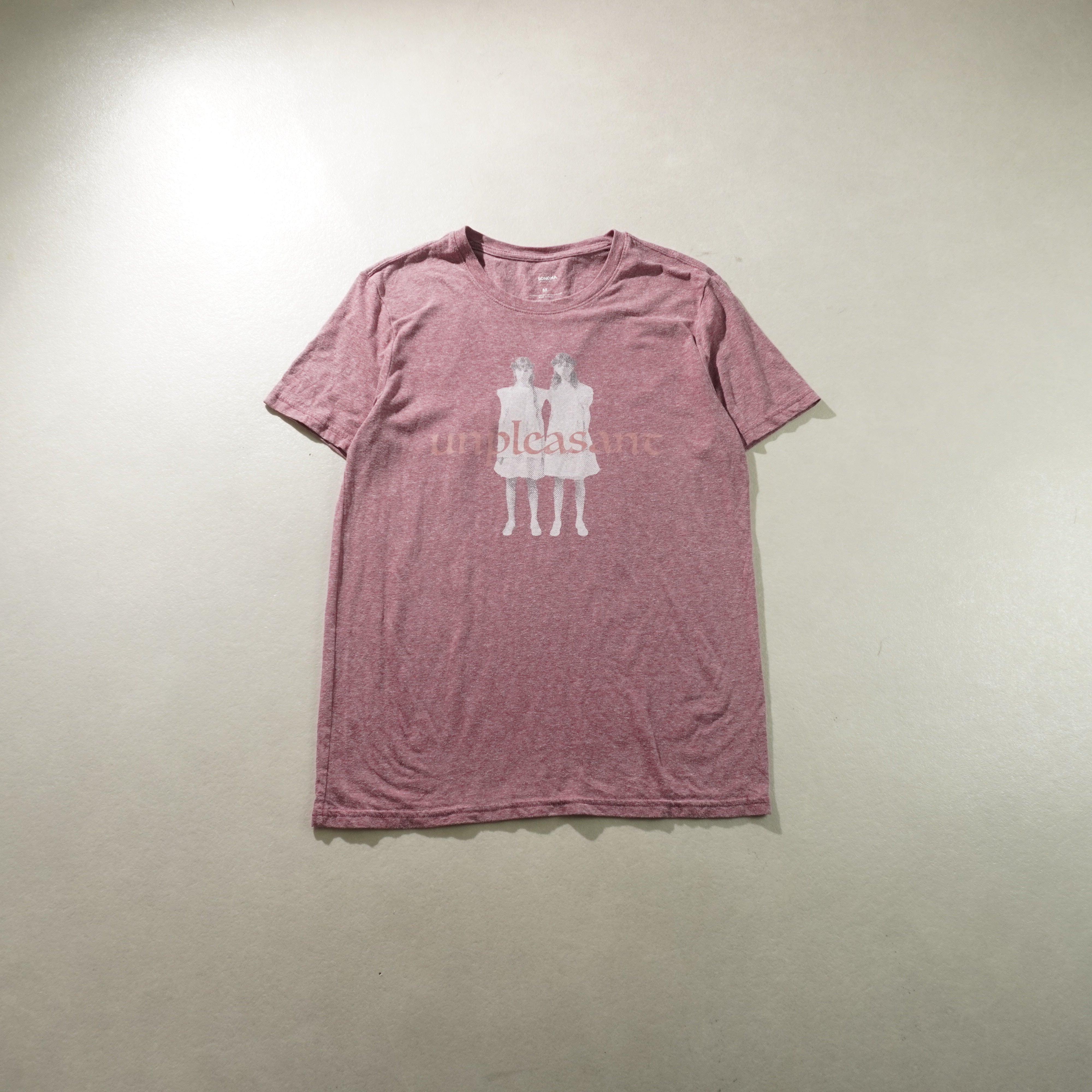 twins tee purple size M