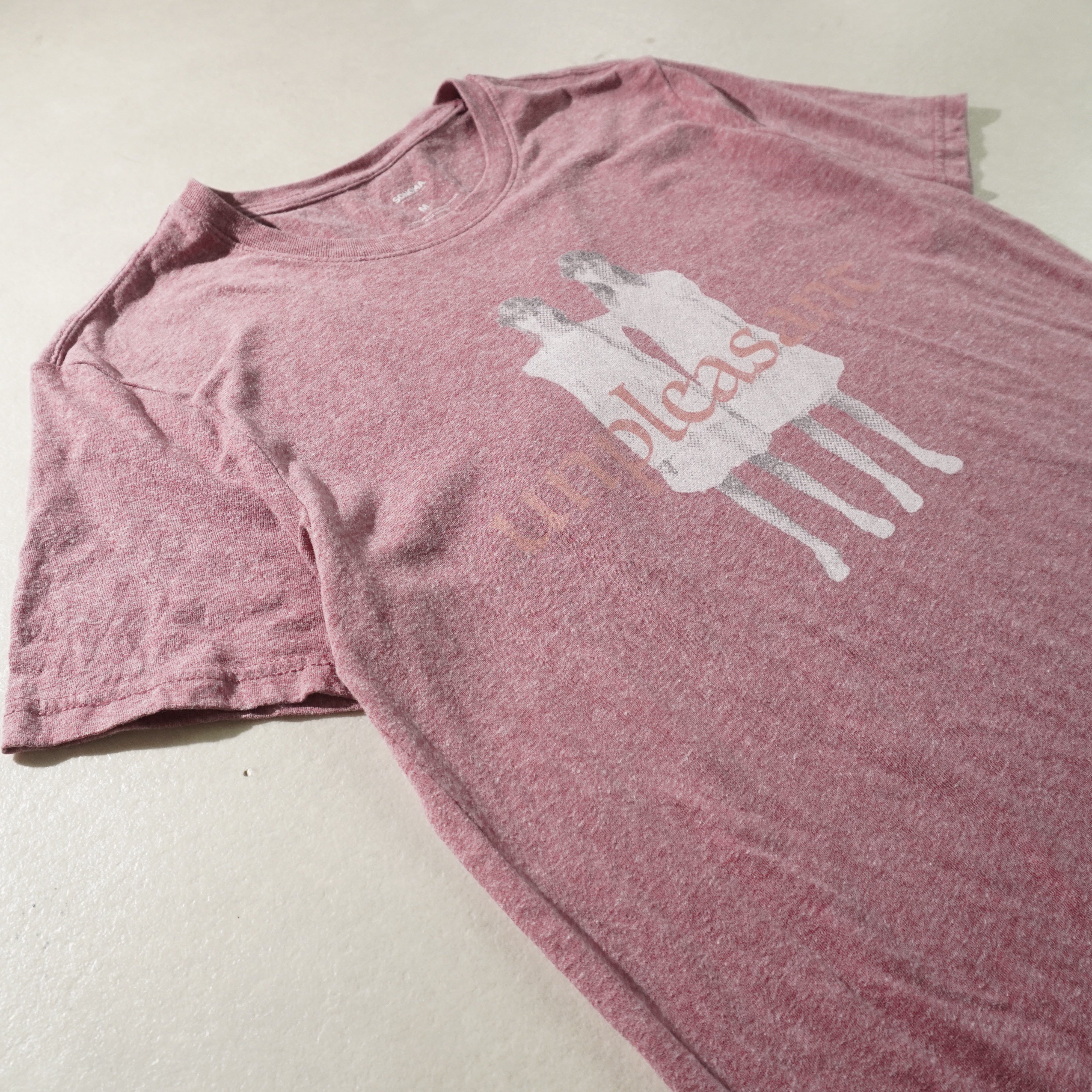 twins tee purple size M
