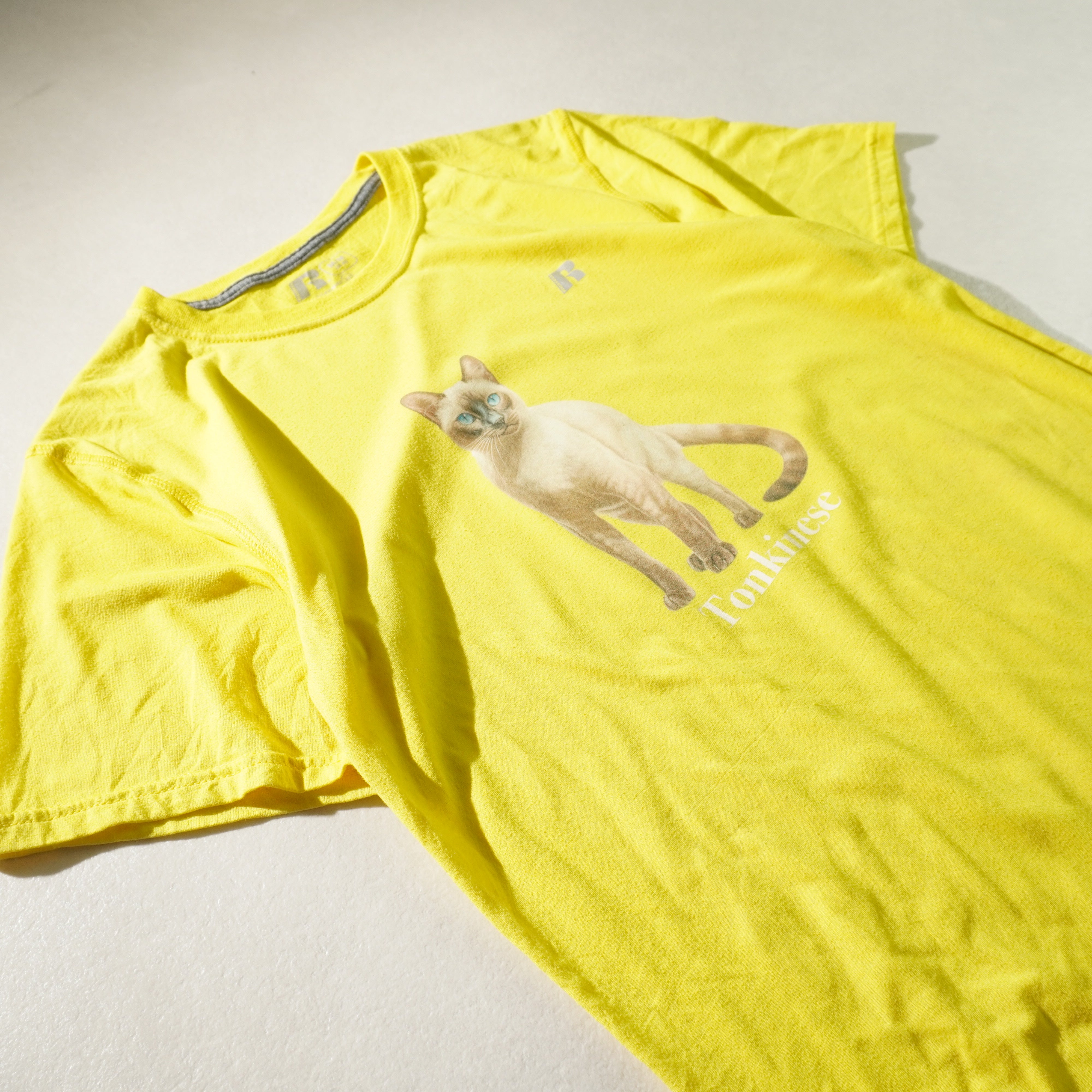 tonkinese tee yellow size M