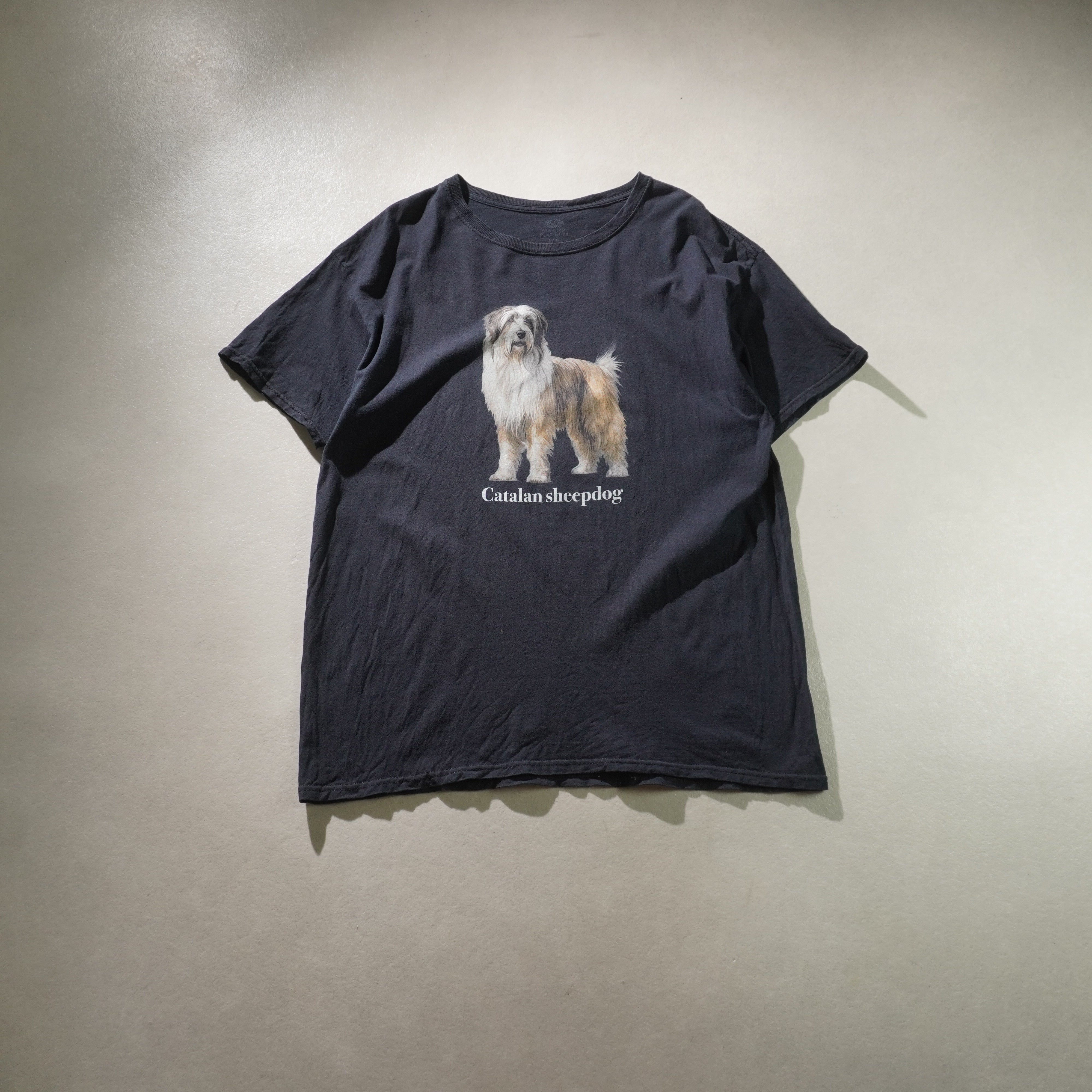 catalan sheepdog tee black size L