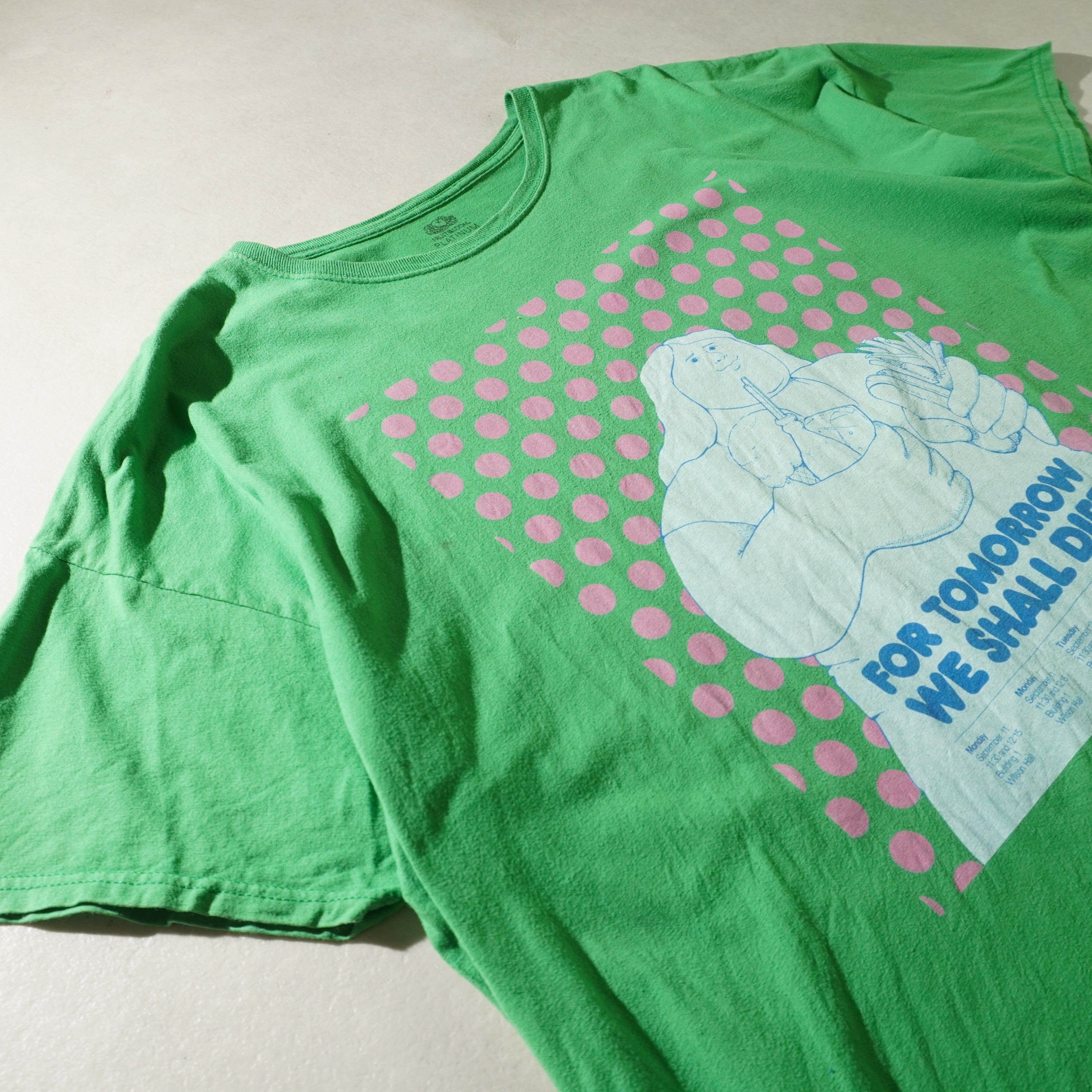 diet tee green size 2XL