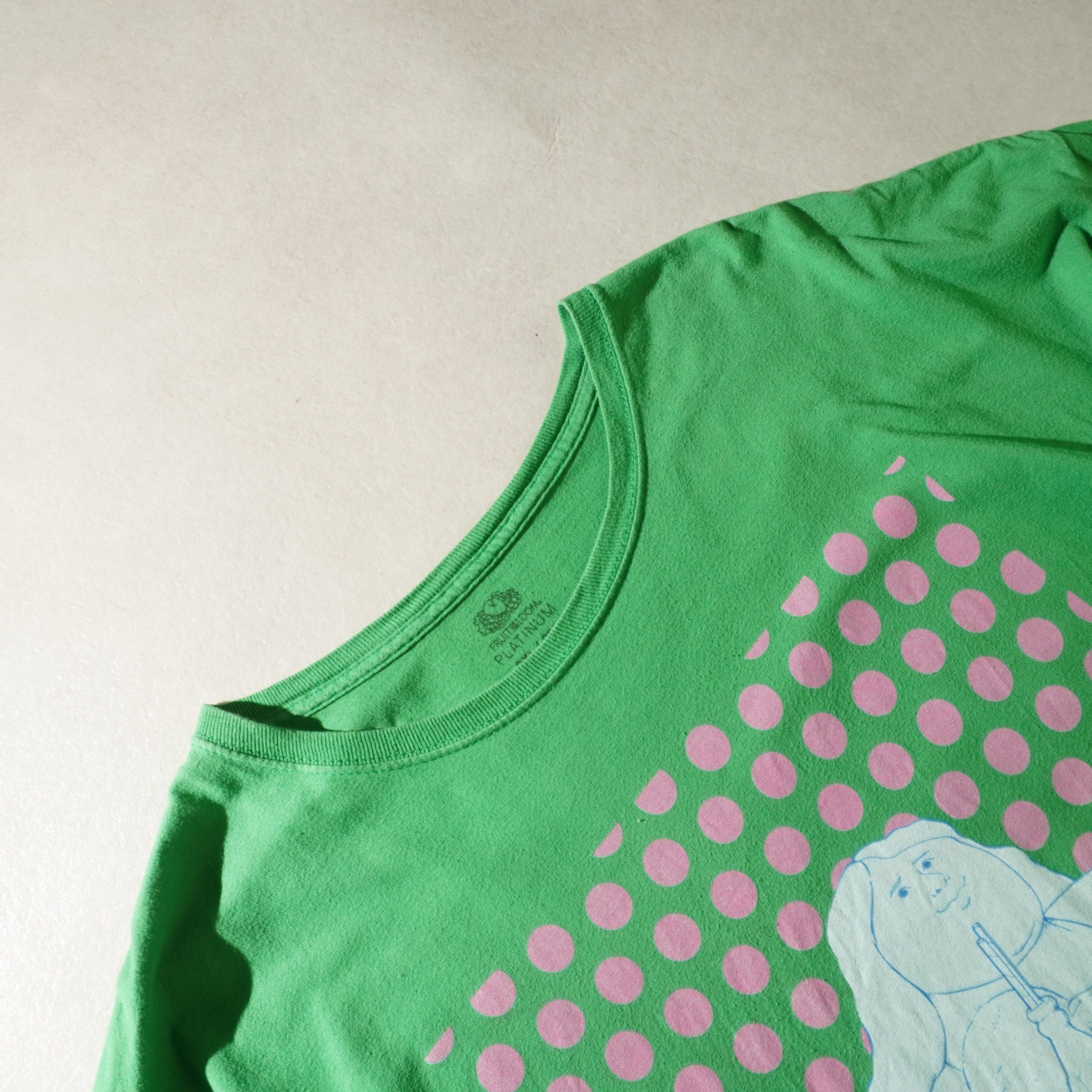 diet tee green size 2XL