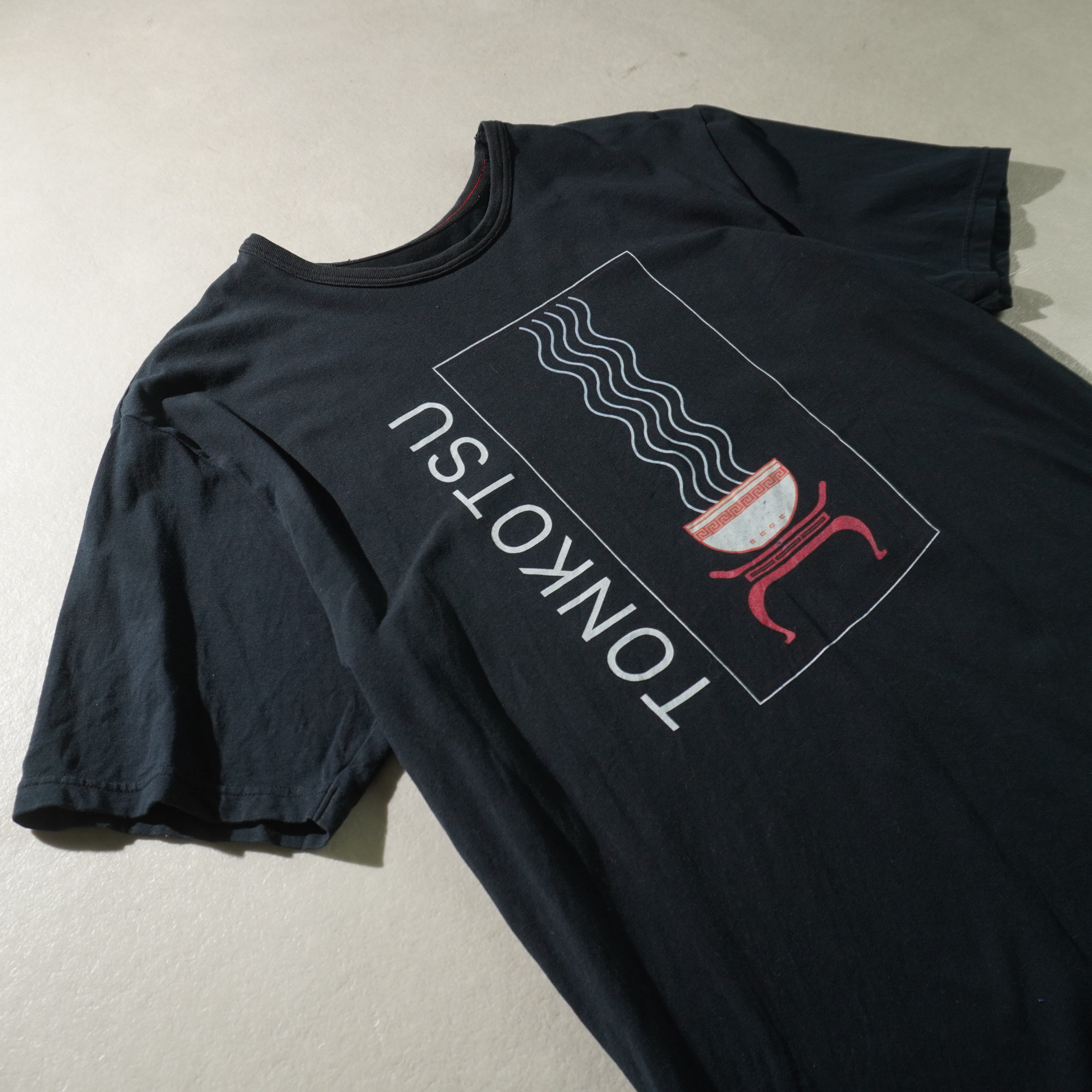 ramen tee black size XL