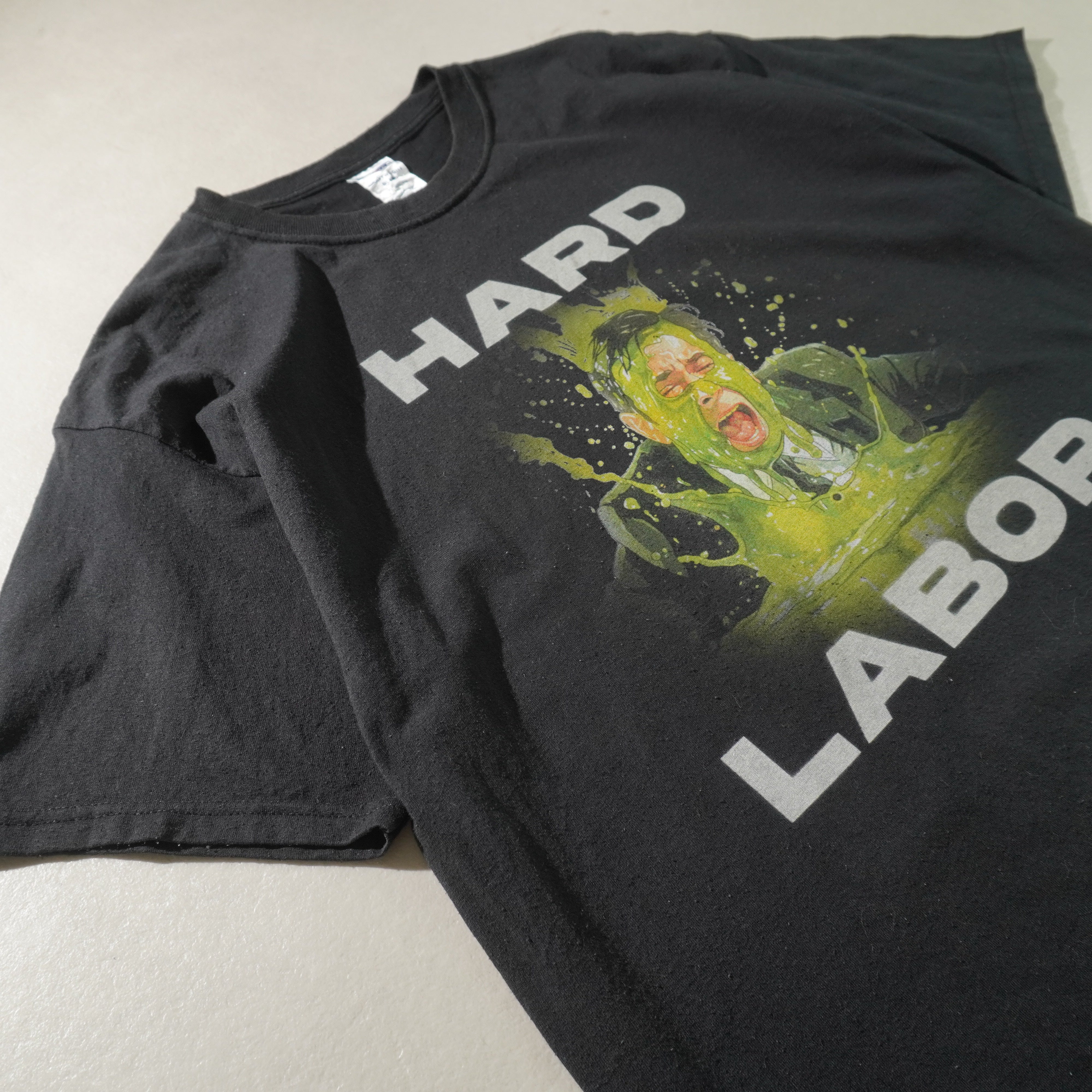 hard labor tee black size XL