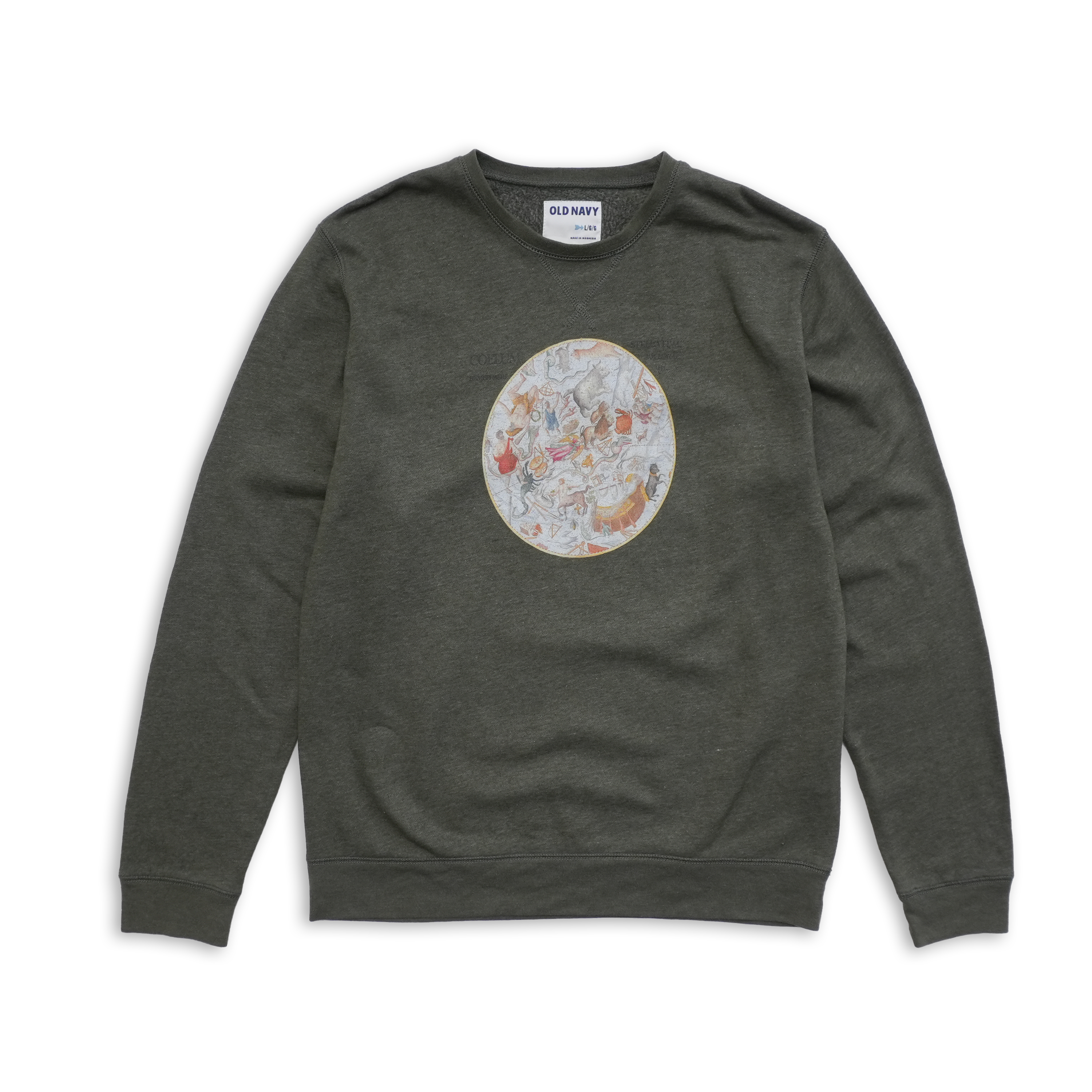 constellation sweat khaki size L