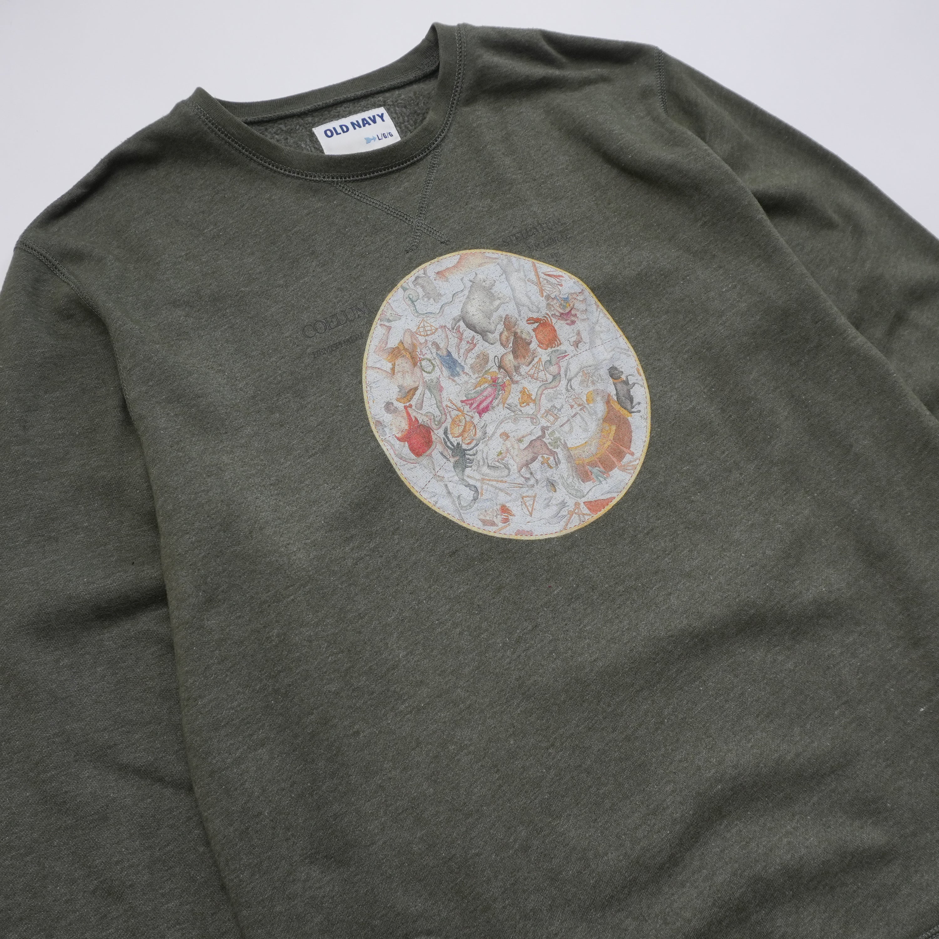 constellation sweat khaki size L