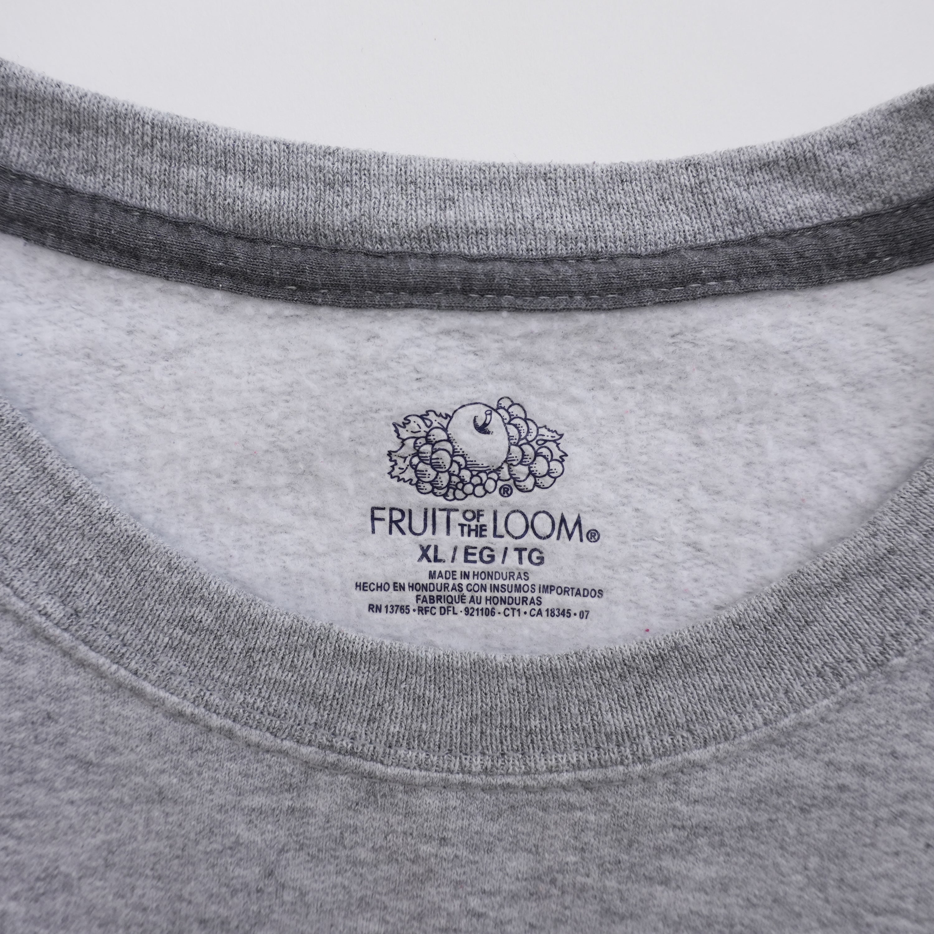 cat sweat light gray size XL