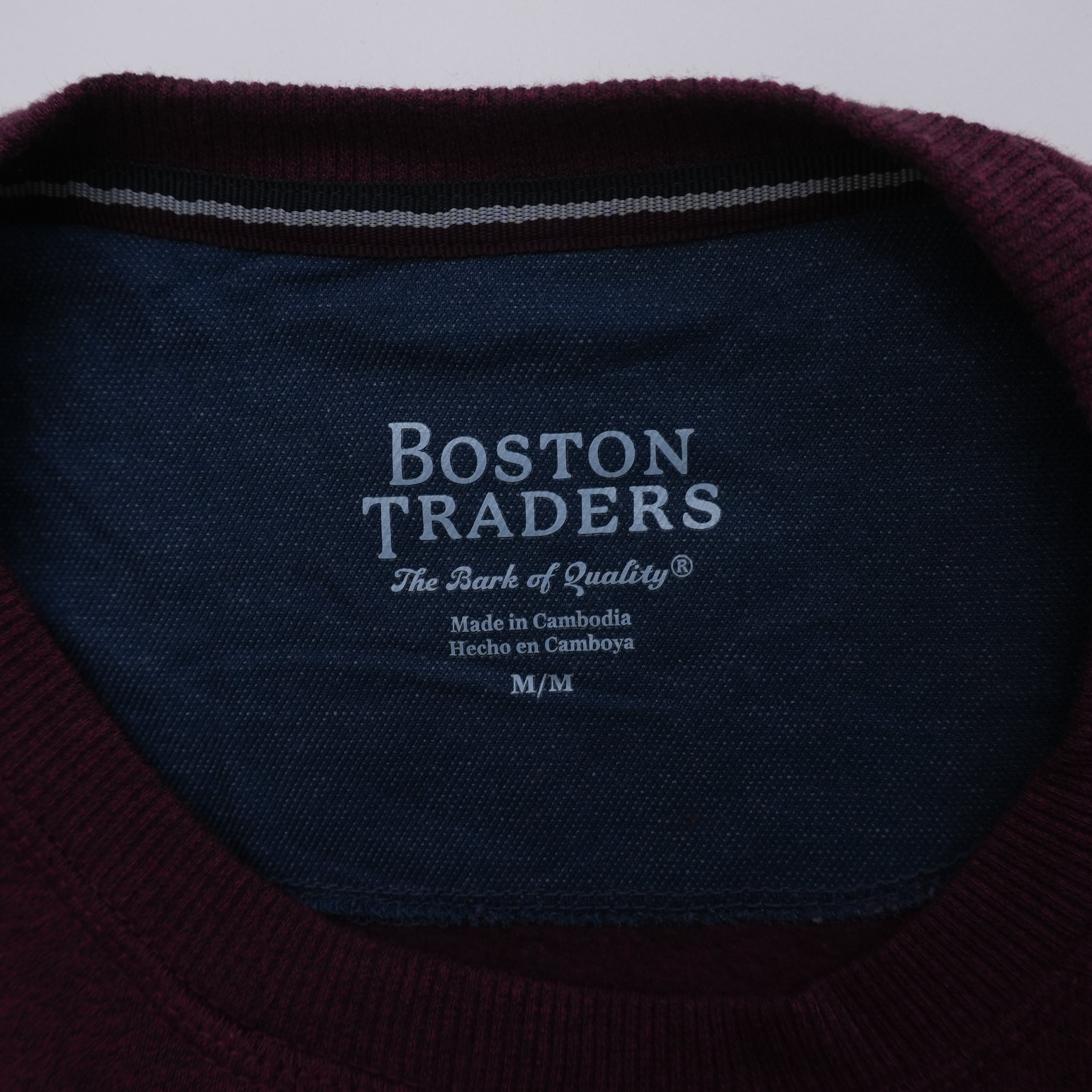 hand sweat bordeaux size M