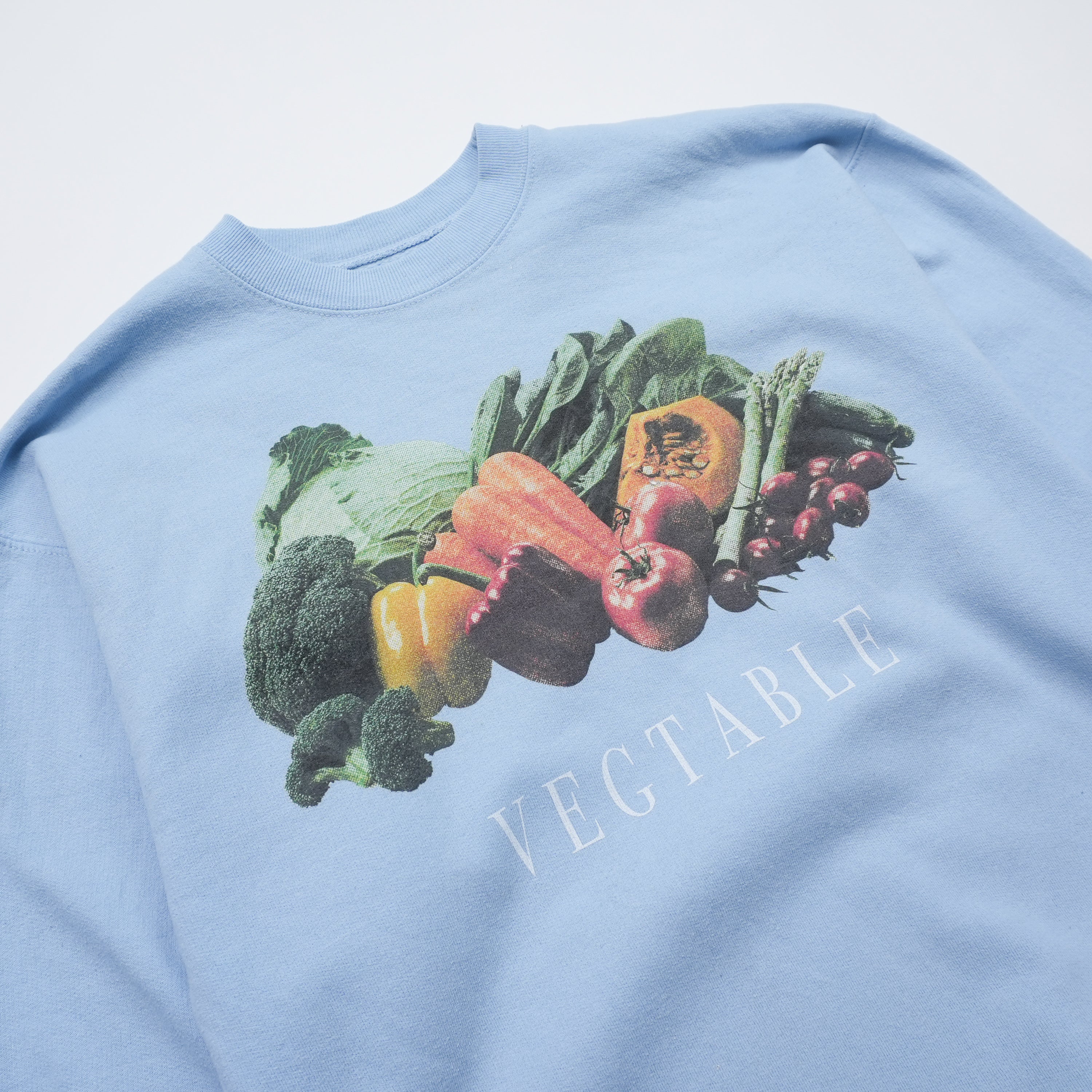 vegetable sweat light blue size S