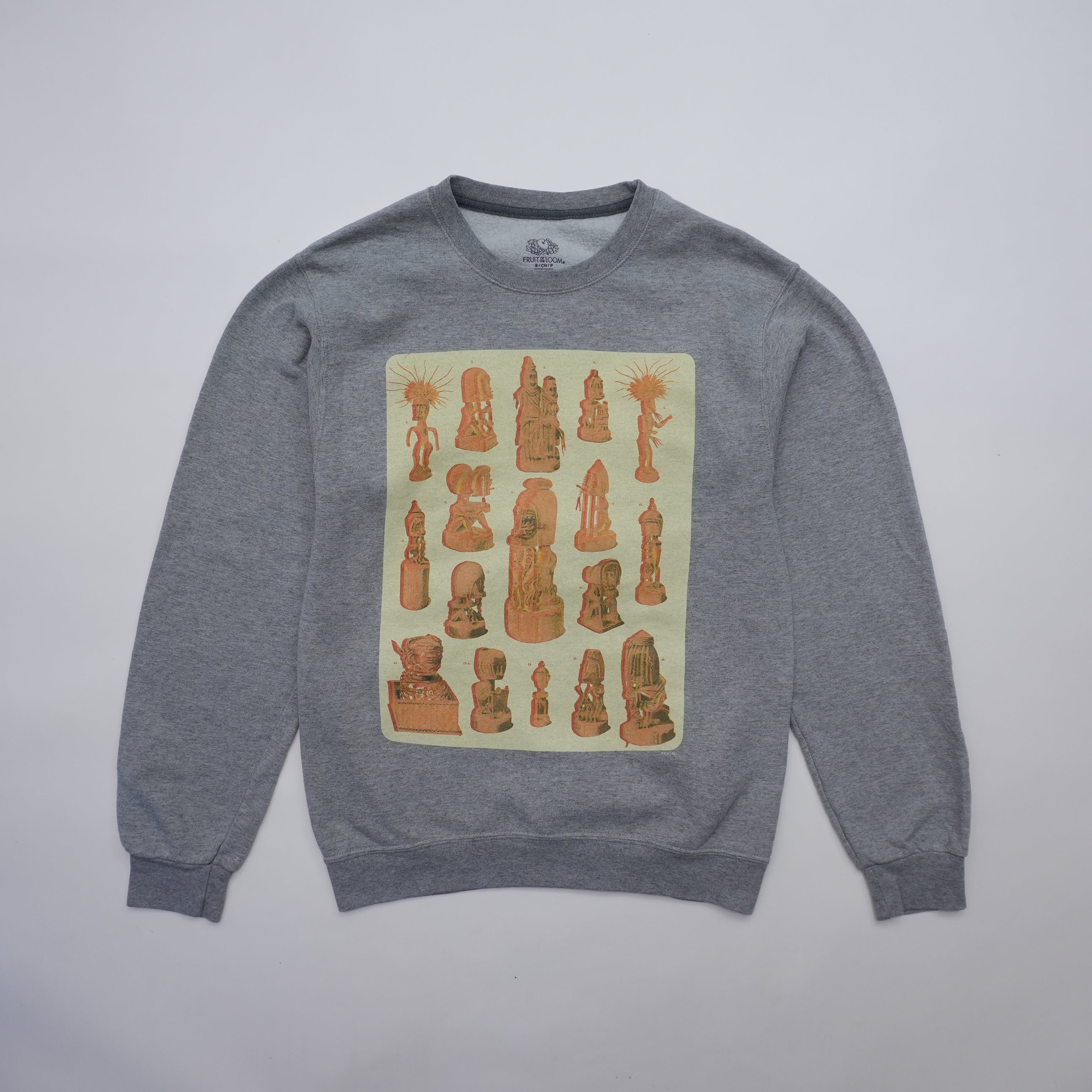 objet sweat light gray size S