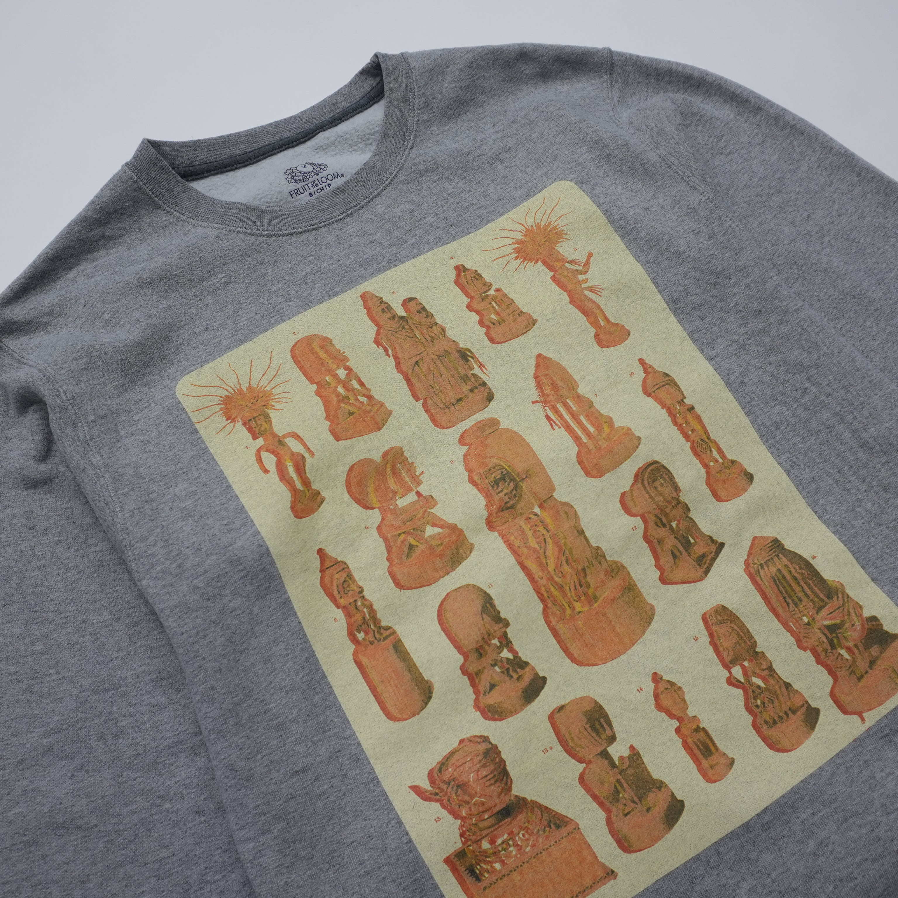 objet sweat light gray size S