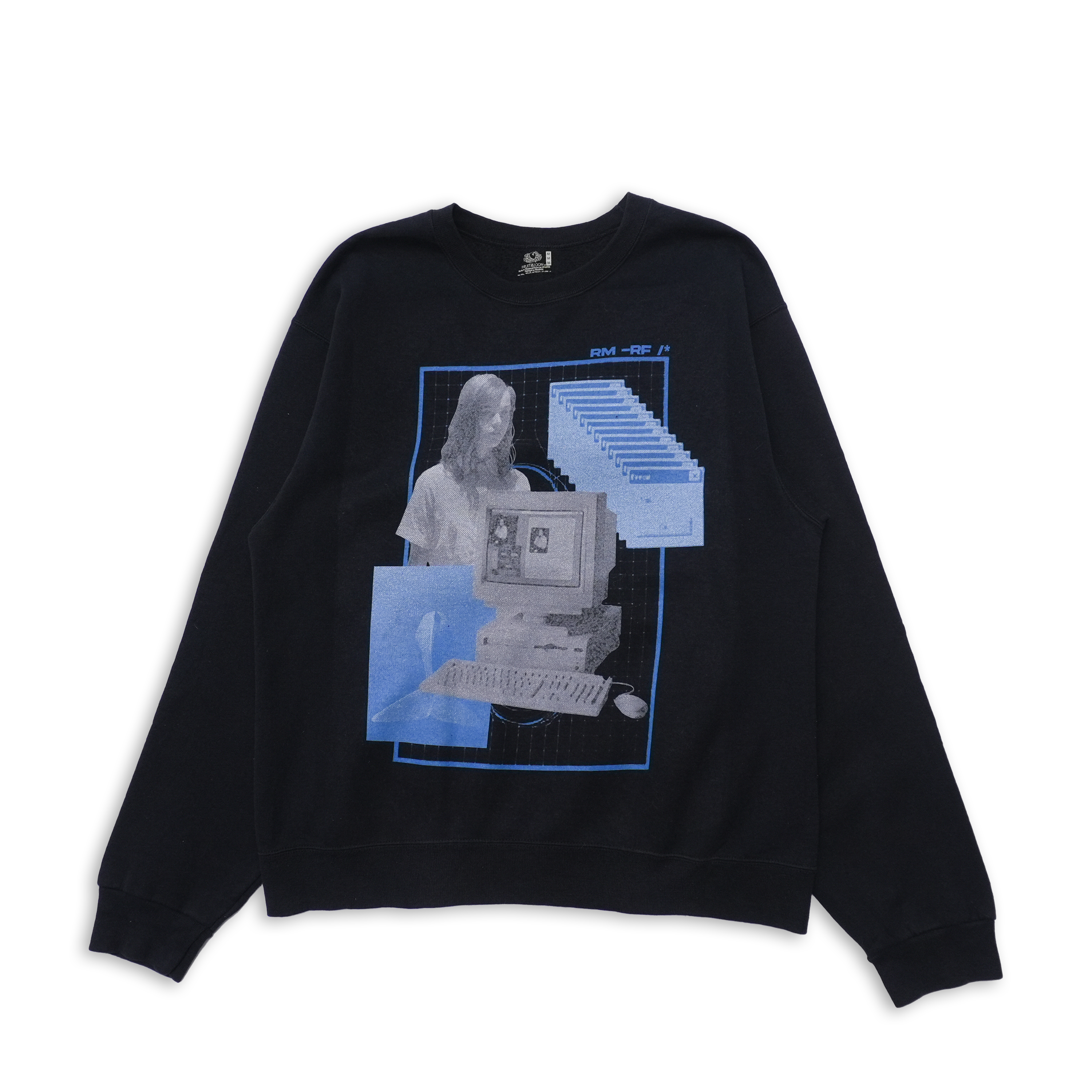 pc sweat black size M