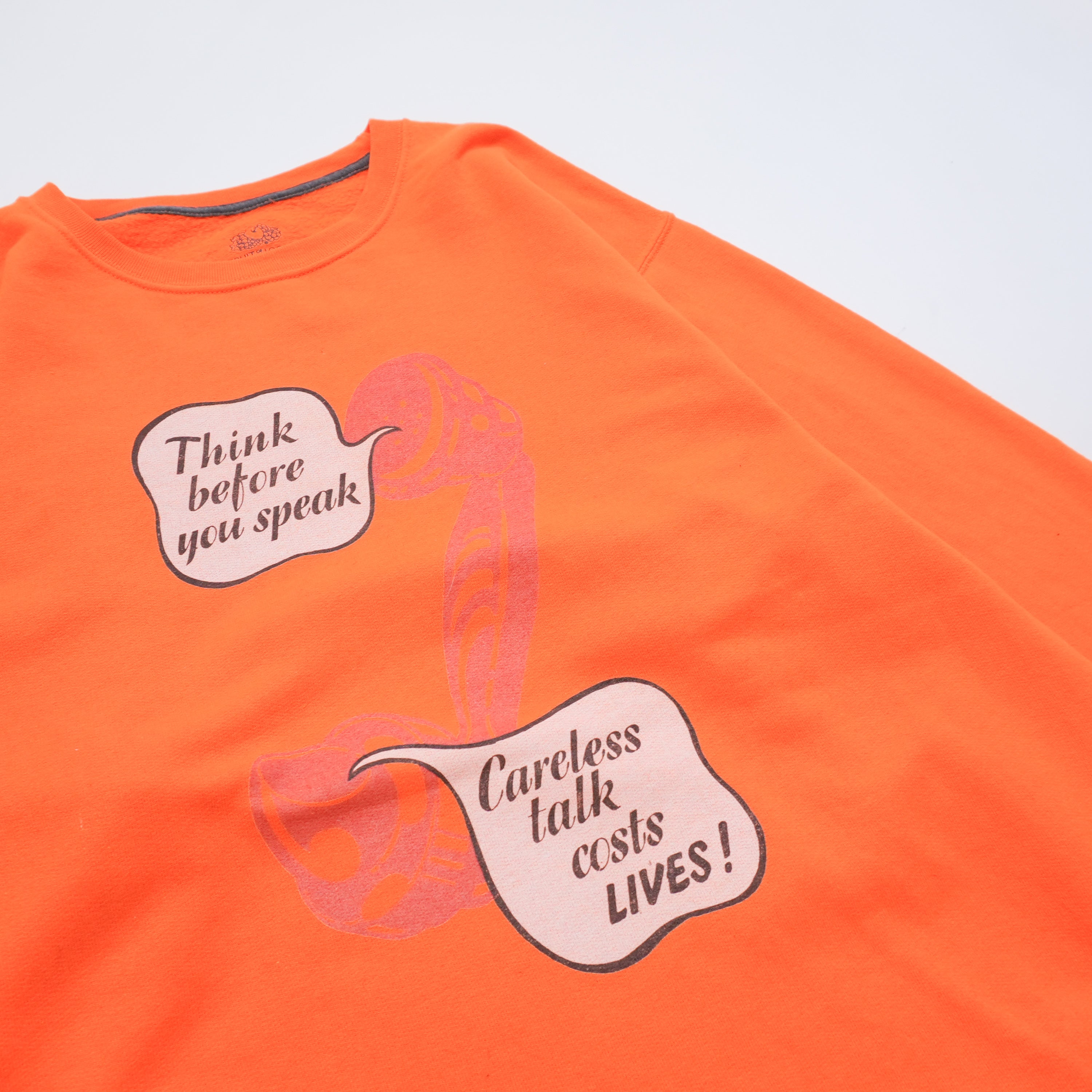 tell sweat orange size M