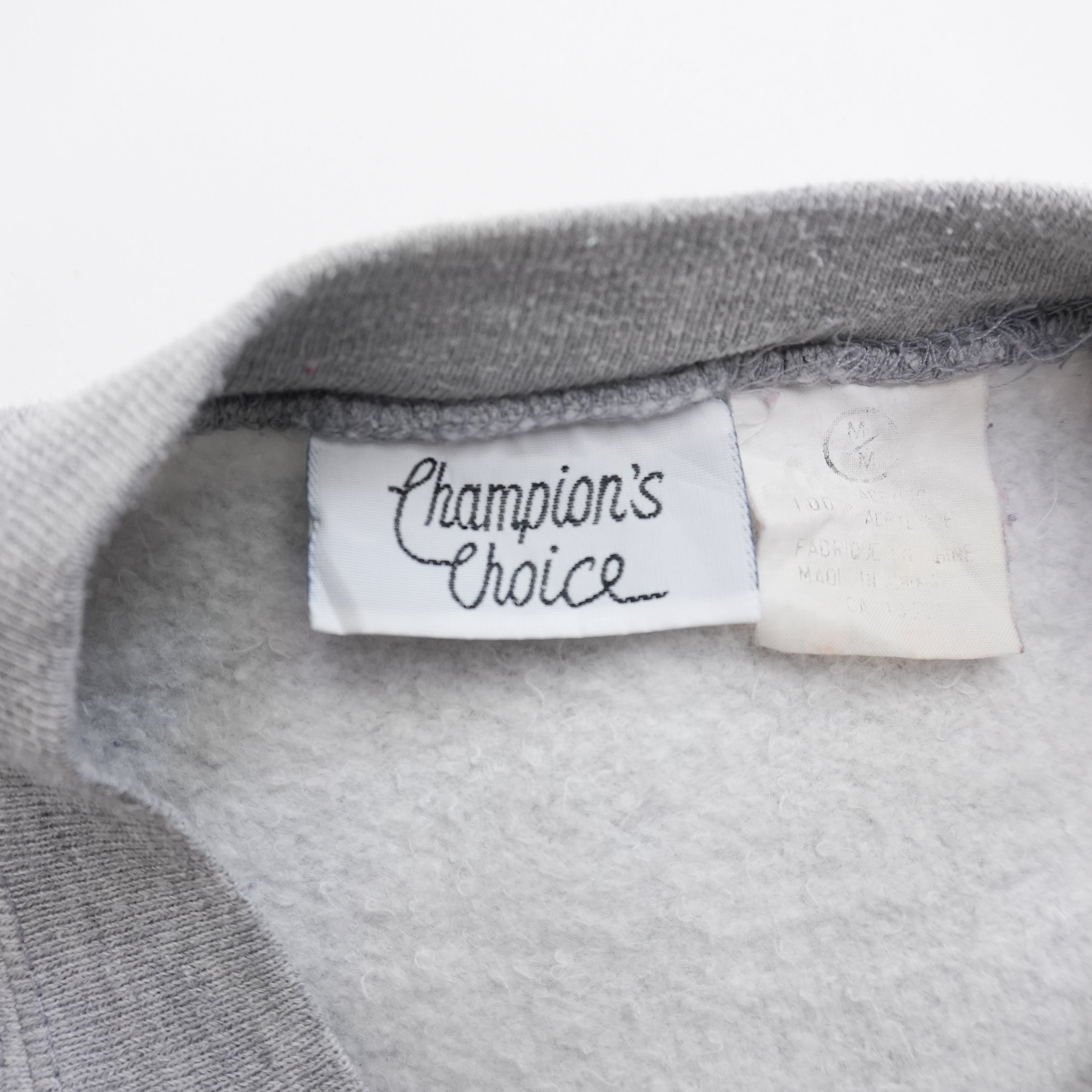 cream puff sweat light gray size M