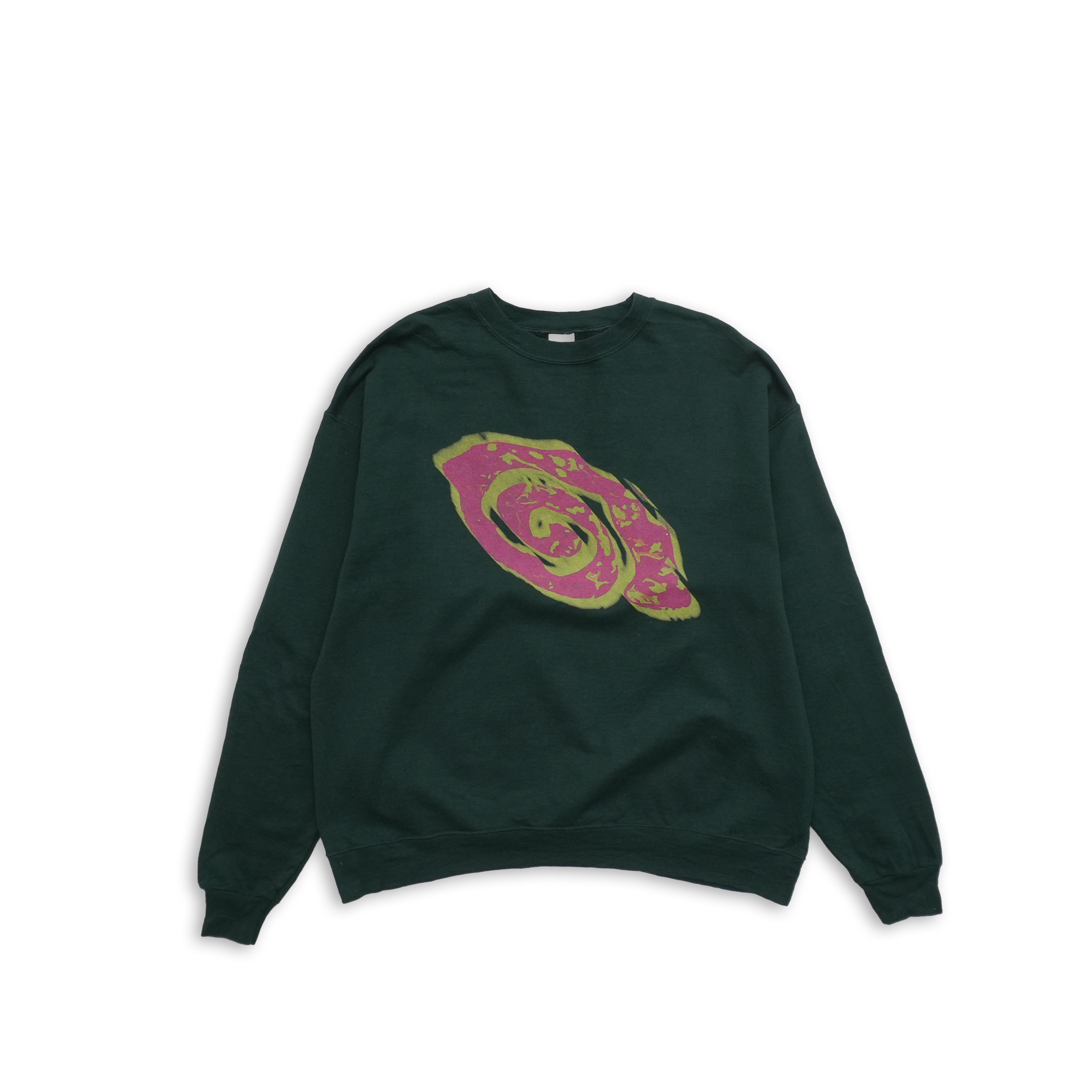 graphic sweat green size L