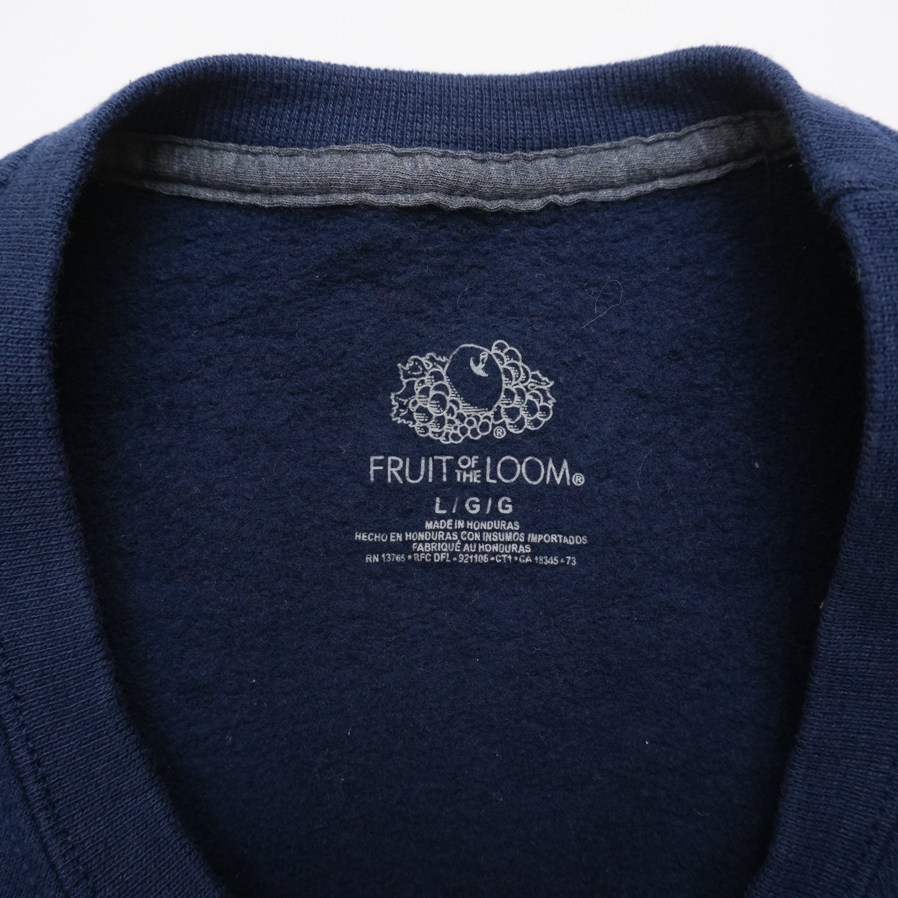 graphic sweat navy size L