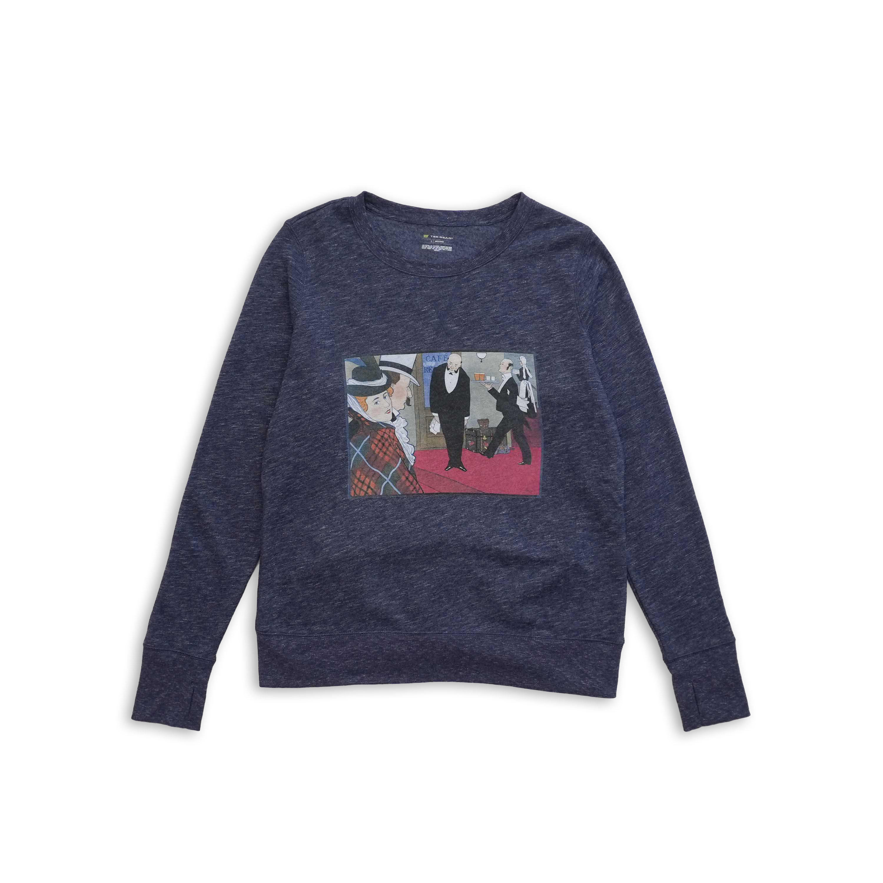 cafe & restaurant sweat navy size L