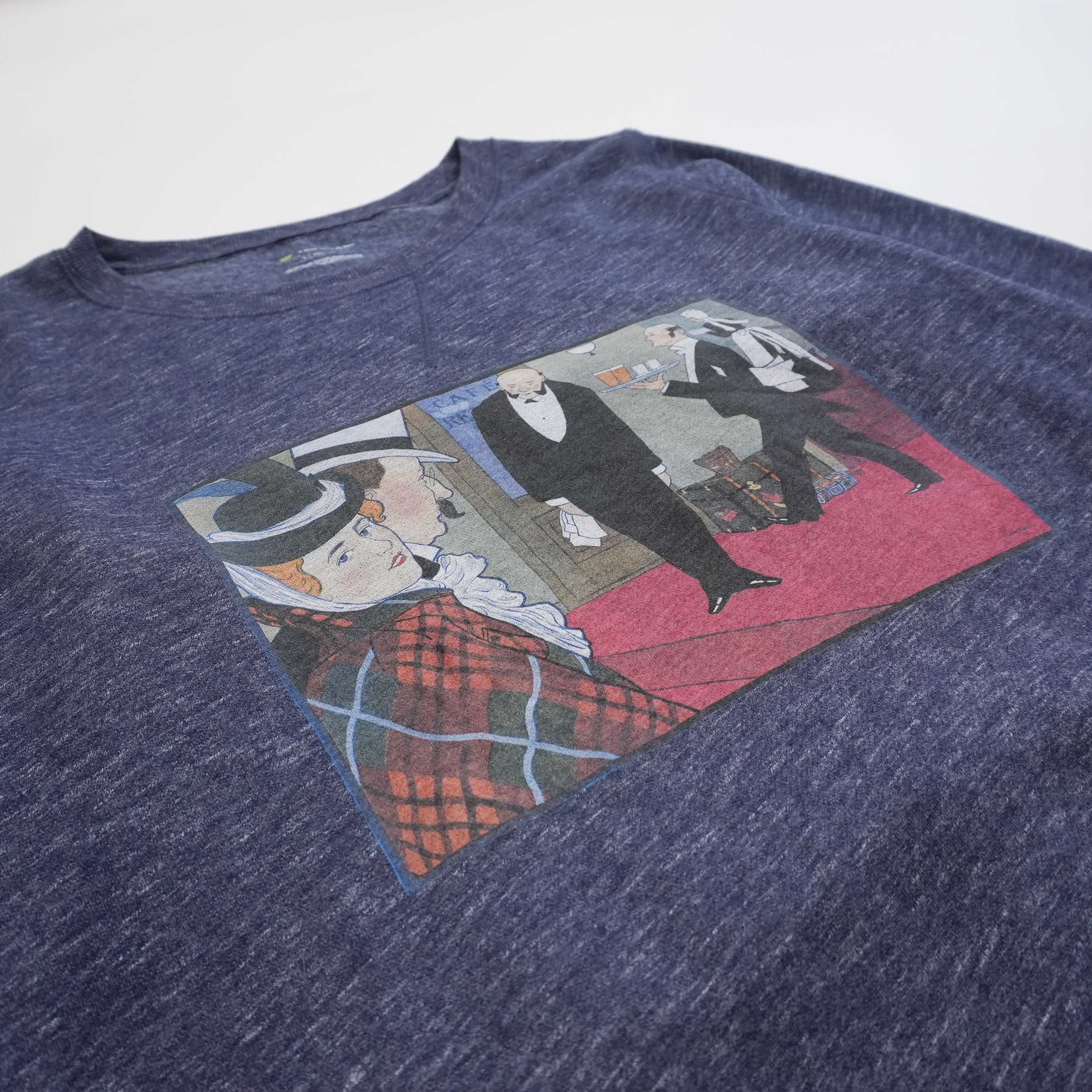 cafe & restaurant sweat navy size L