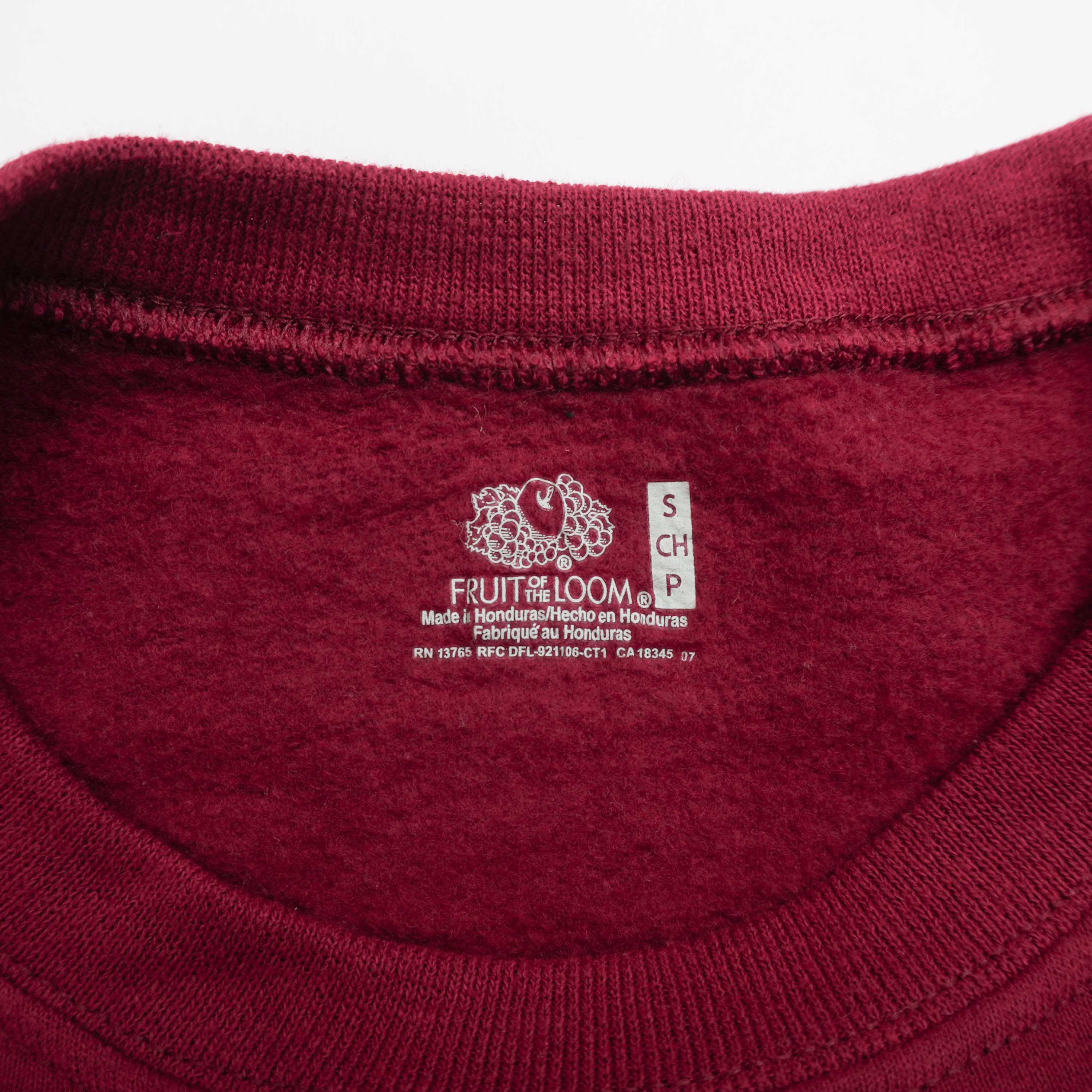 hinde rywielen sweat red size S