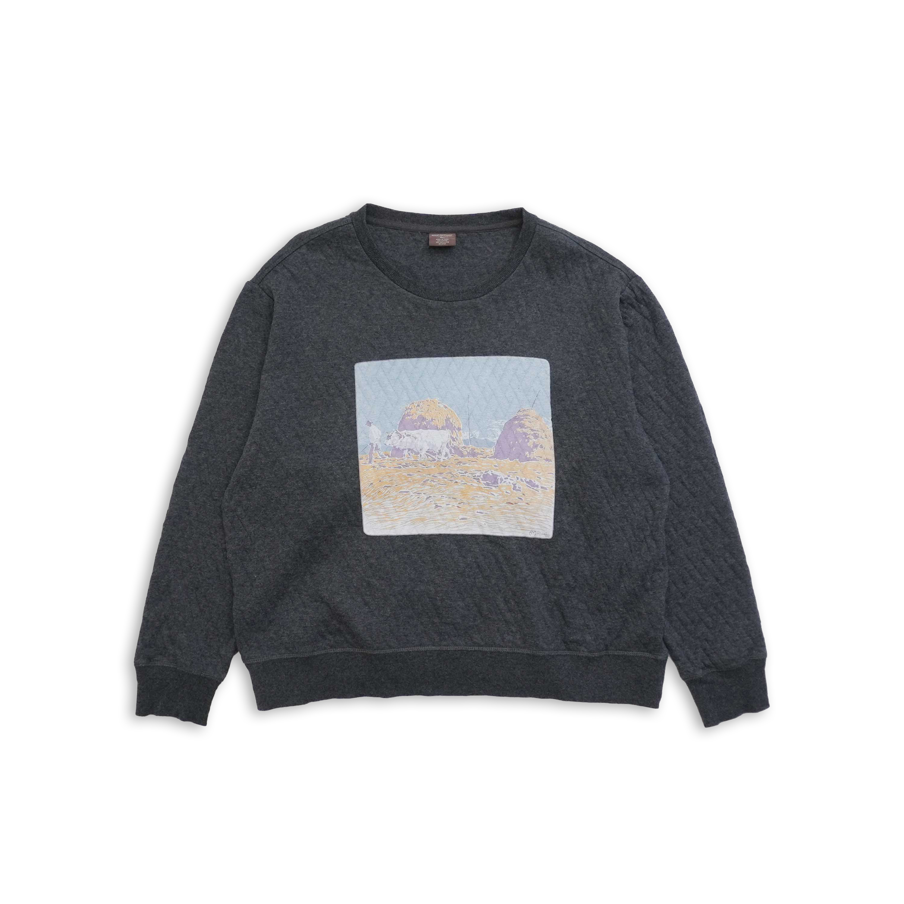 farm sweat gray size XL