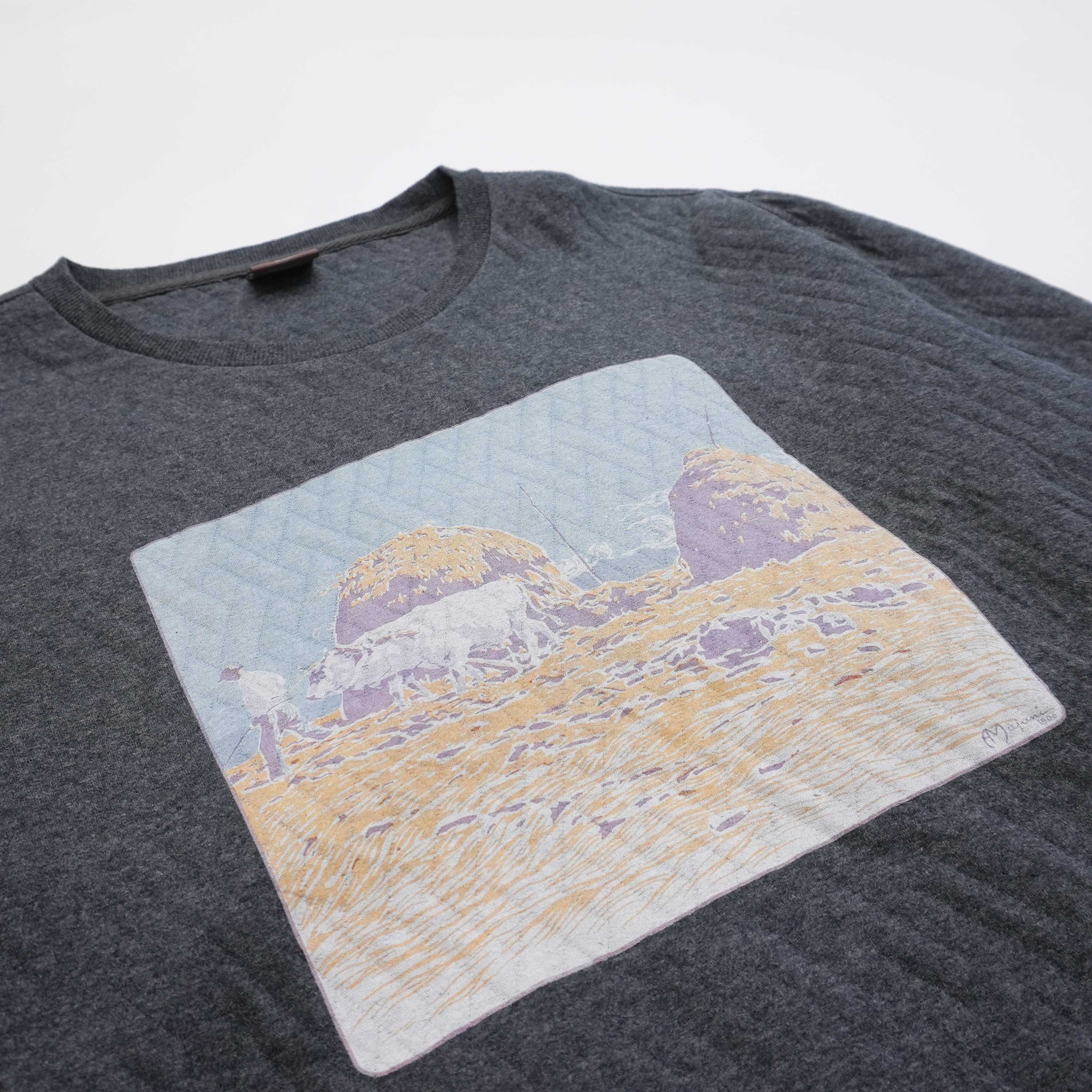 farm sweat gray size XL